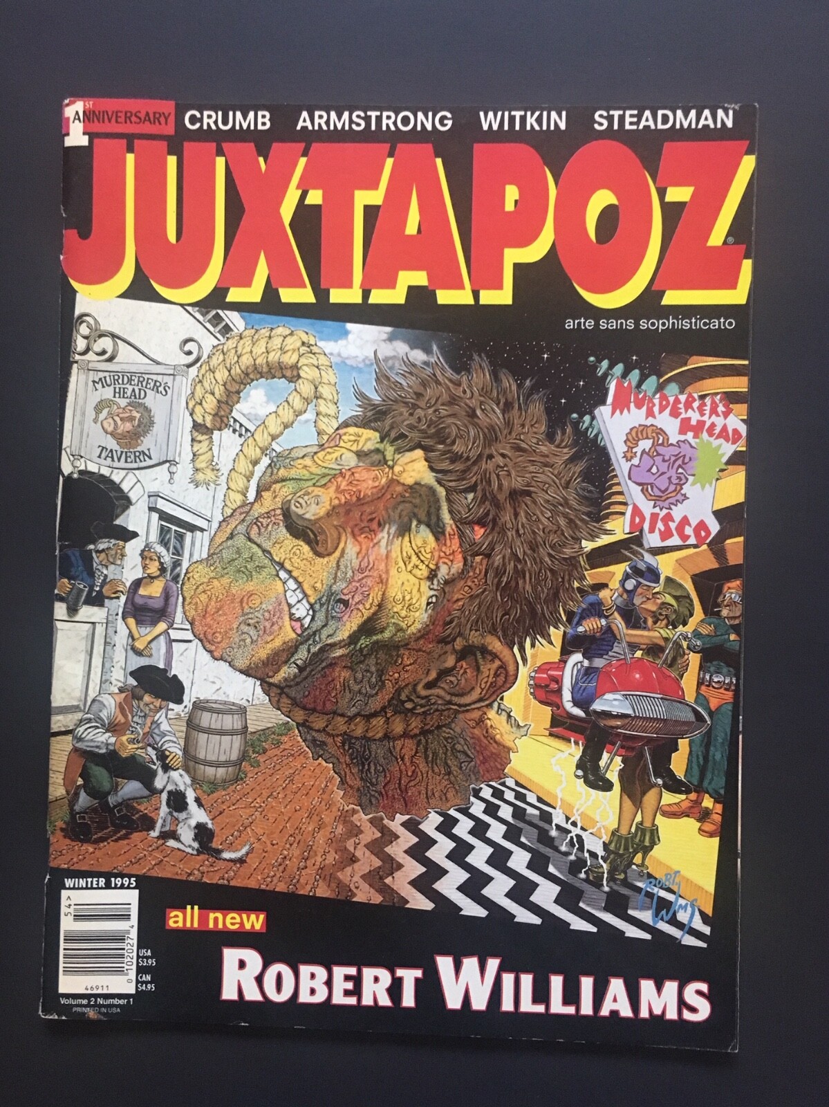 Robert Williams SIGNED! Views From A Tortured Libido + Catalogue/Price List