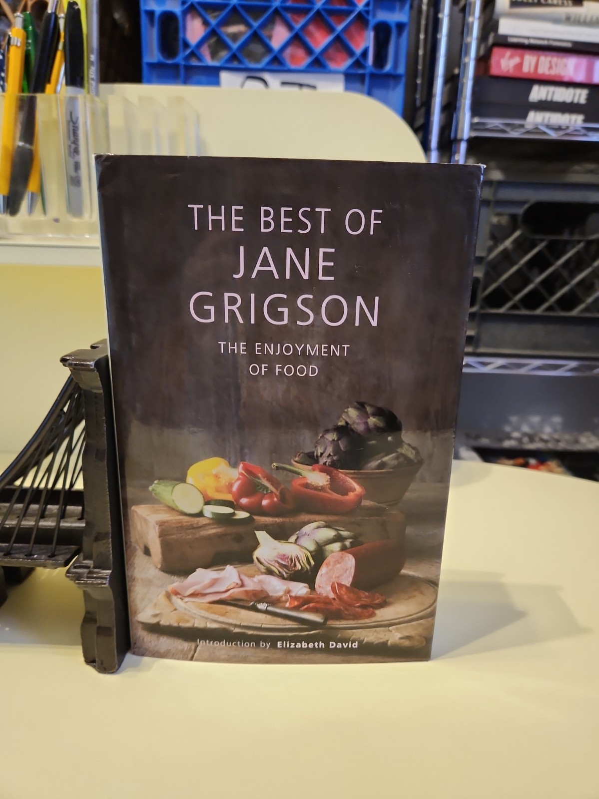 THE BEST OF JANE GRIGSON THE ENJOYMENT OF FOOD INTRO BY ELIZABETH DAVID HC BOOK