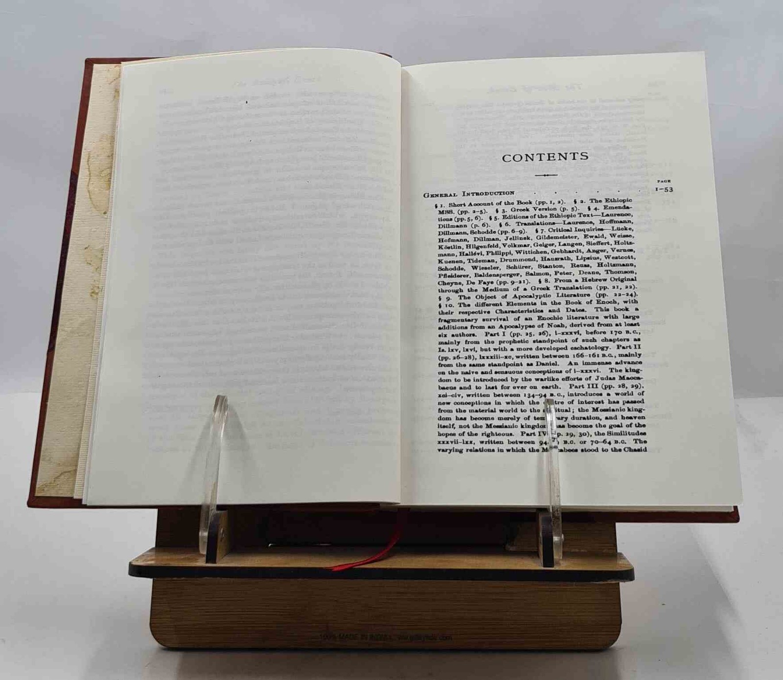 The Book Of Enoch 1893 By Dillmann, R. H. Charles [Leather Bound]