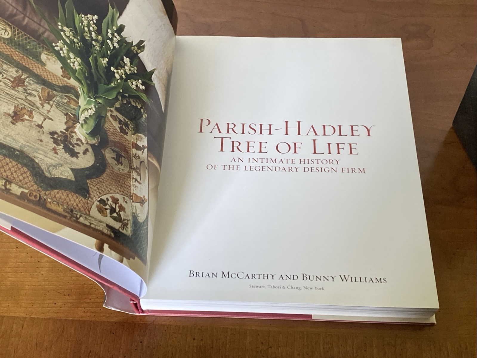 The Parish-Hadley Tree of Life – Interior Design History Book w/Photographs