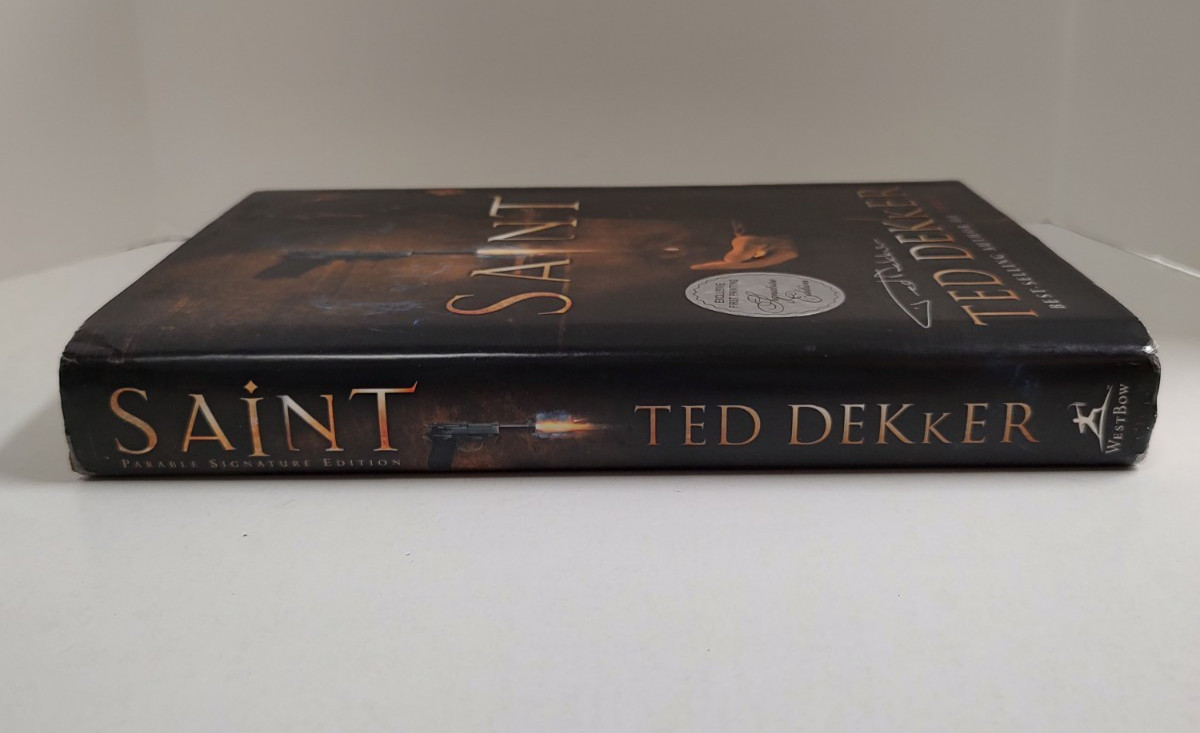 Saint by Ted Dekker (2006, Hardcover) Exclusive First Printing Signature Edition