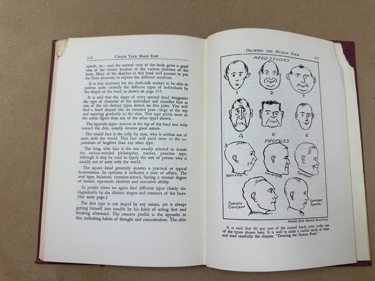 Chalk Talk Made Easy William Allen Bixler 1948 Illustrated Art Teaching