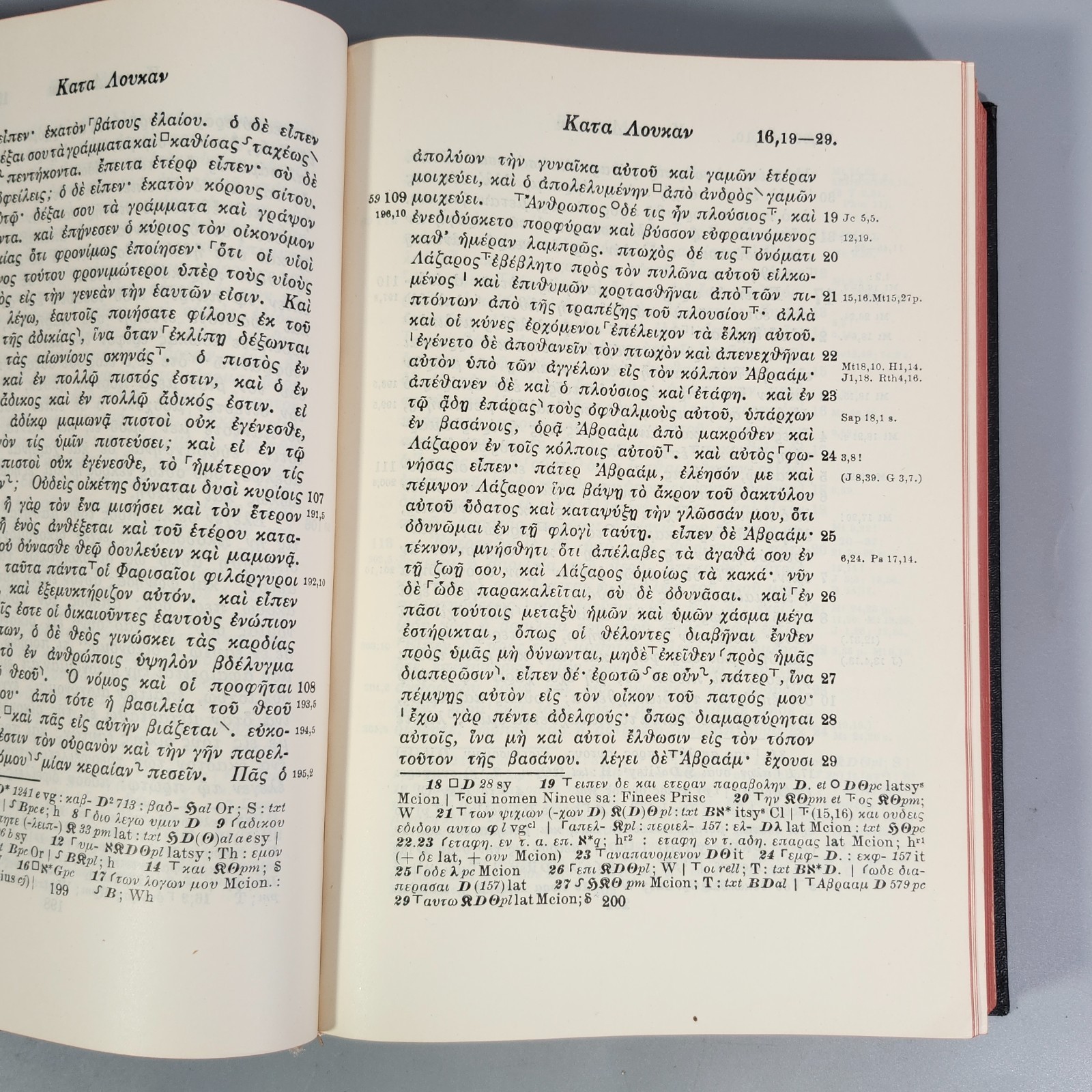 Novum Testamentum Graece New Testament Concordance in Greek 1953 Eberhard Nestle
