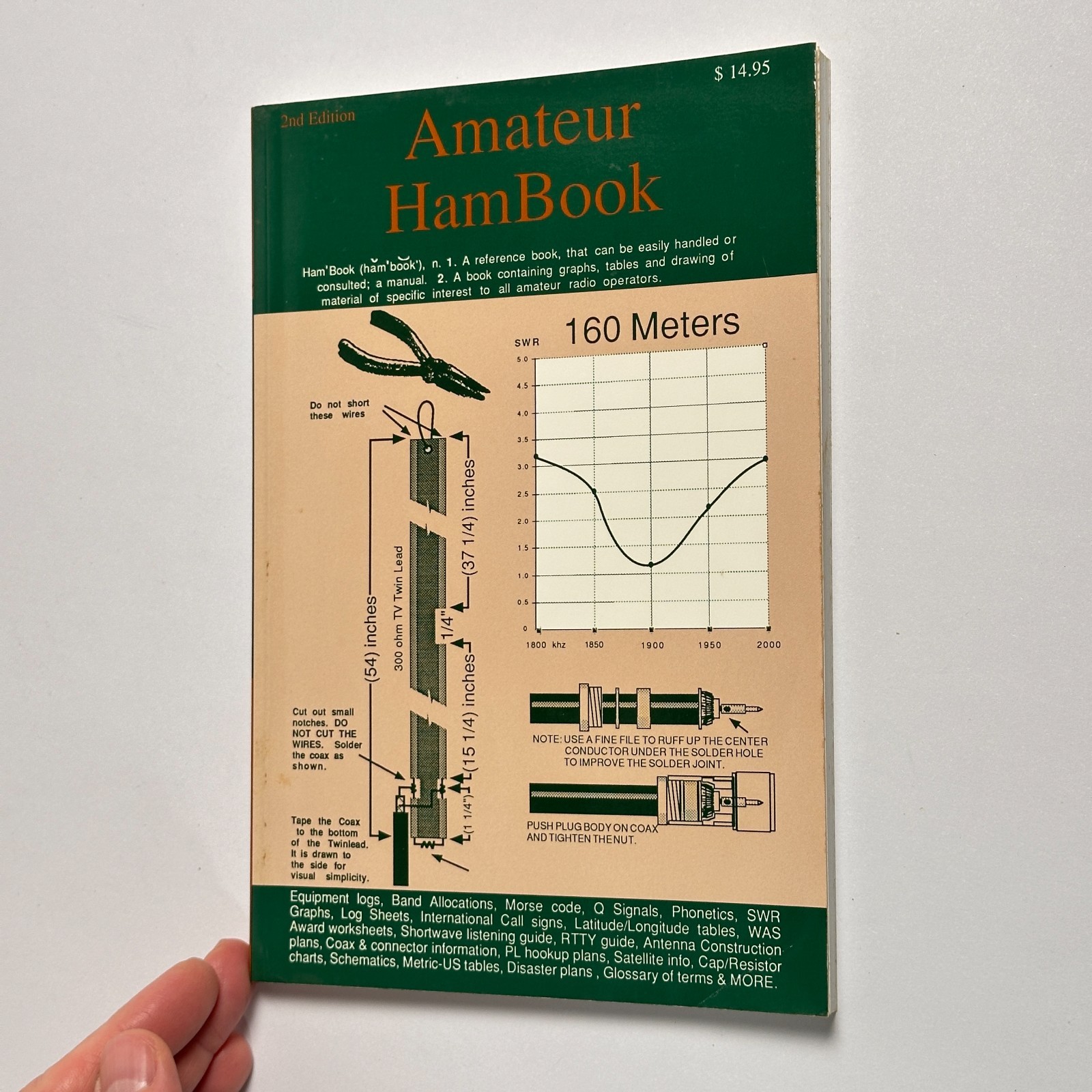 Amateur / Ham Radio Technical Reference Book Lot of 6 (1991-2016)