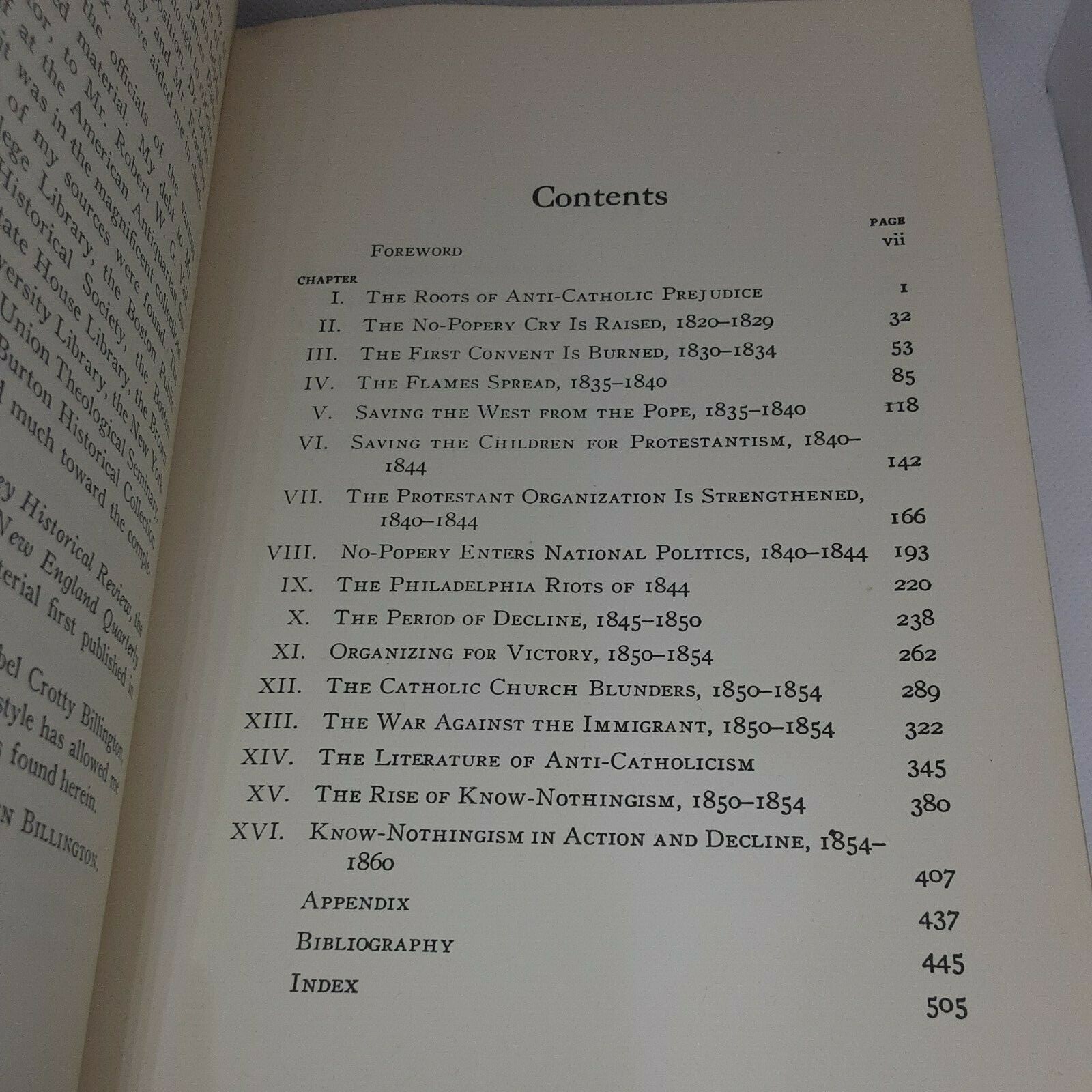 The Protestant Crusade 1800-1860 By Ray Allen Billington 1964 Paperback