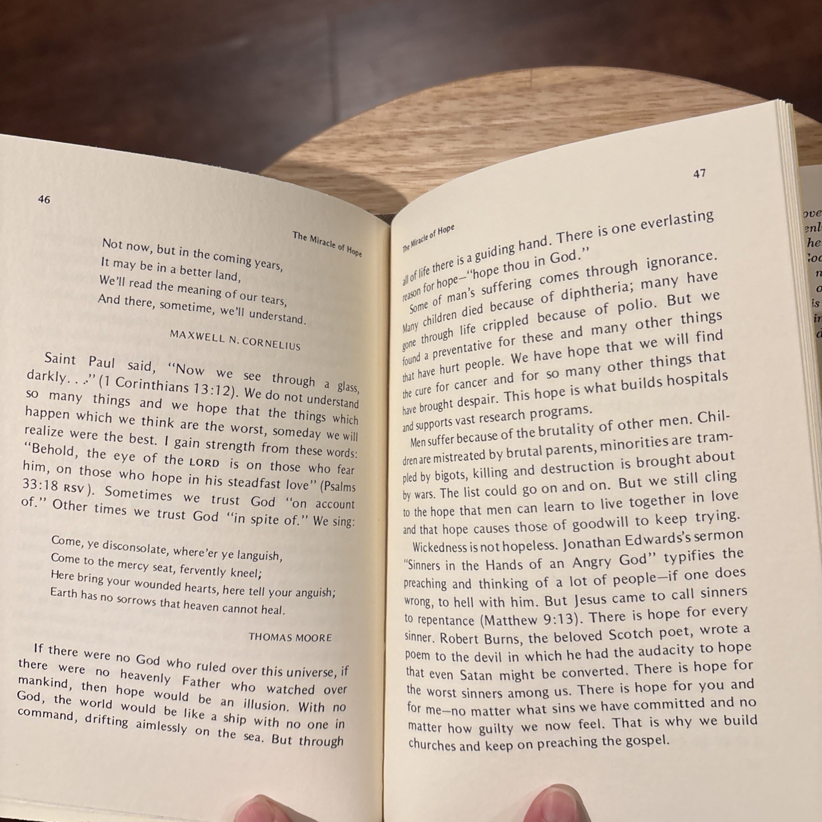 The Miracle Of Hope By Charles L. Allen HBDJ