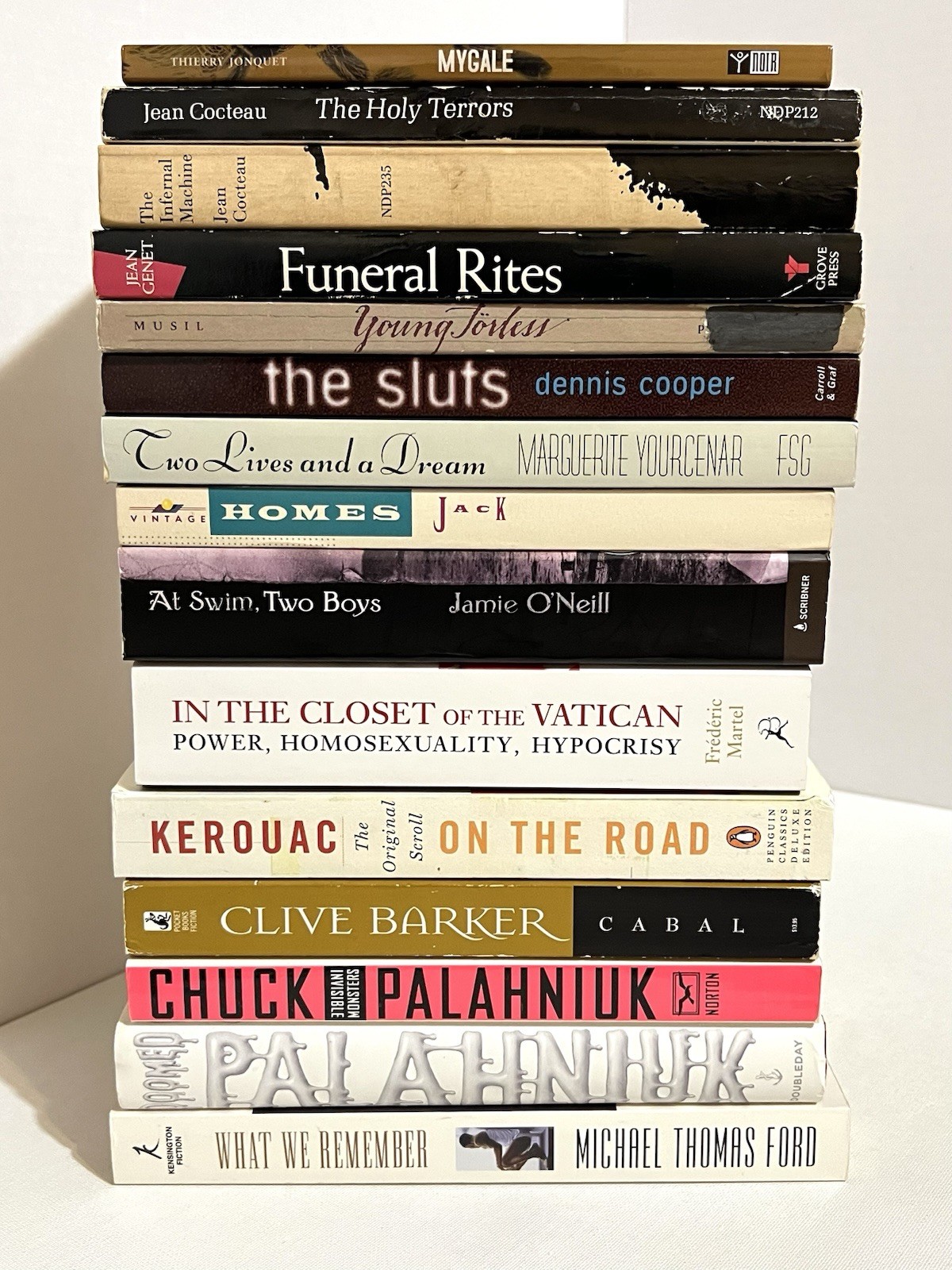 LGBT Transgressive Gay Lot Dennis Cooper Jean Genet Clive Barker Chuck Palahniuk