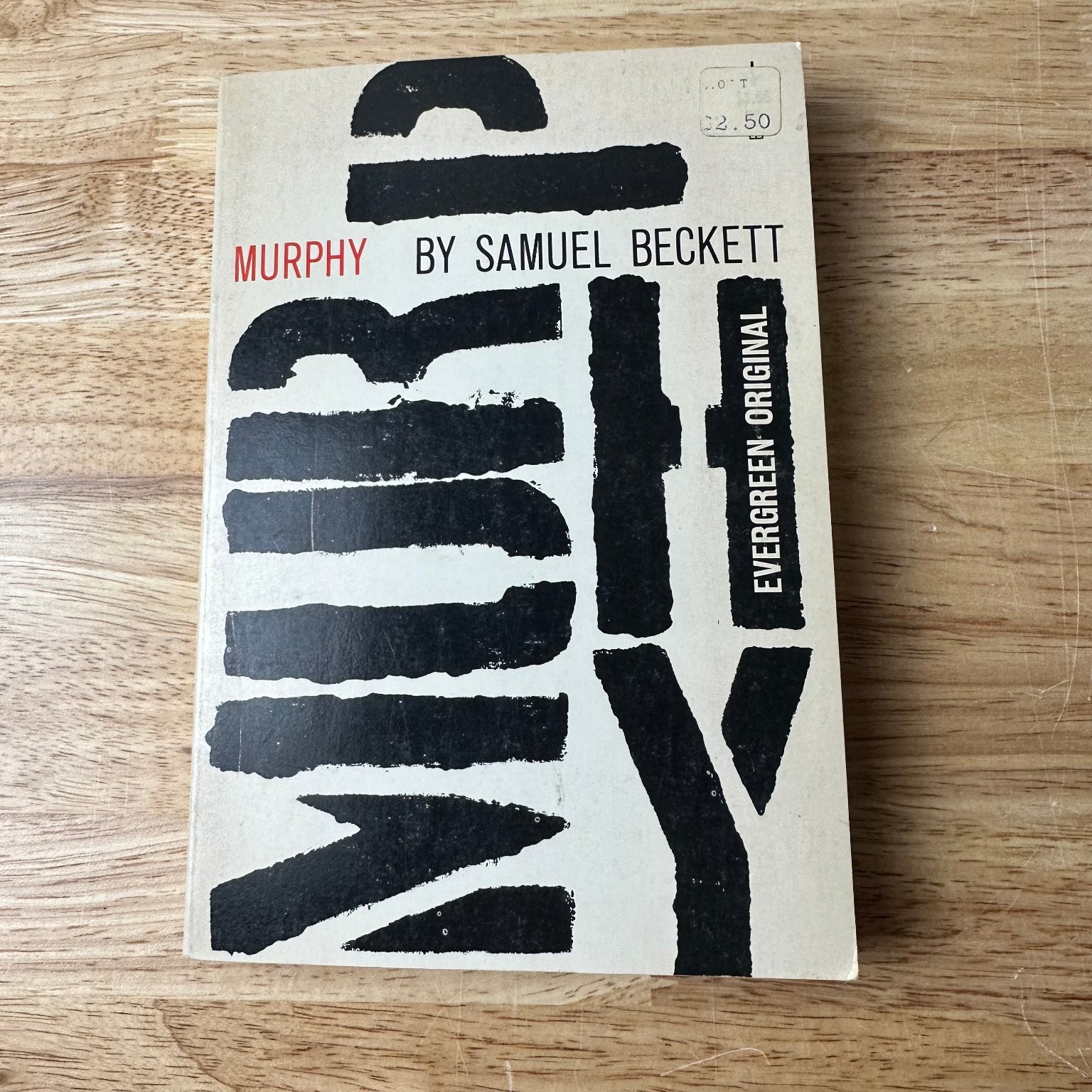 Krapp’s Last Tape & Murphy Samuel Beckett 1957 1960 Evergreen Original
