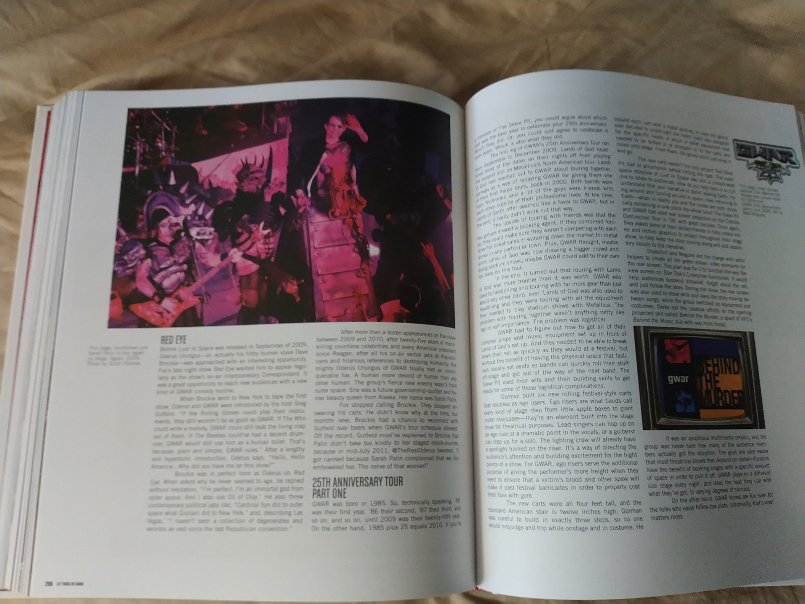 GWAR Let There Be GWAR Book 2025 Beyond the Streets Third Edition of 1500