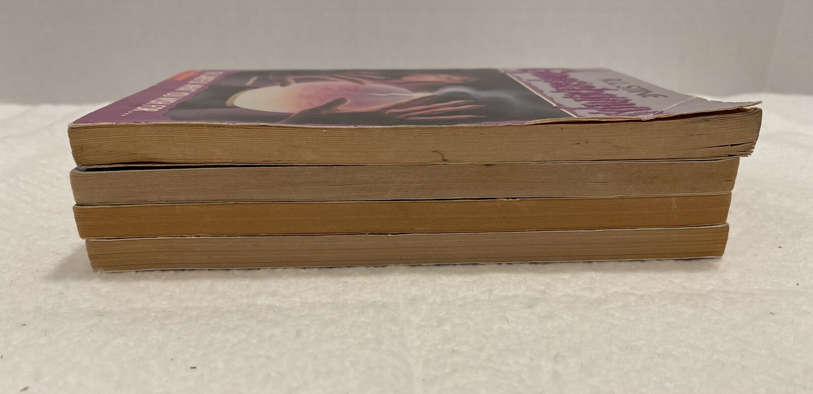 Vintage 1990s Goosebumps Box Set #9-12, R.L. Stine, Haunted Mask, 9, 10, 11, 12