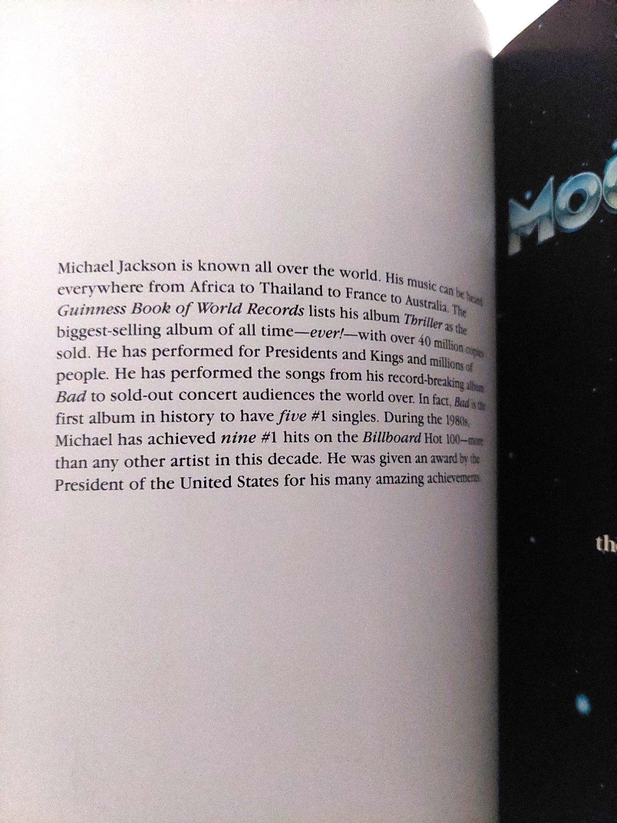 Moonwalker The Storybook by Michael Jackson Book (Paperback, English)