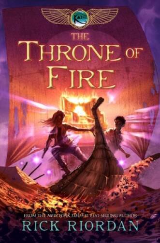 The Throne of Fire (The Kane Chronicles, Book 2) – Hardcover – VERY GOOD