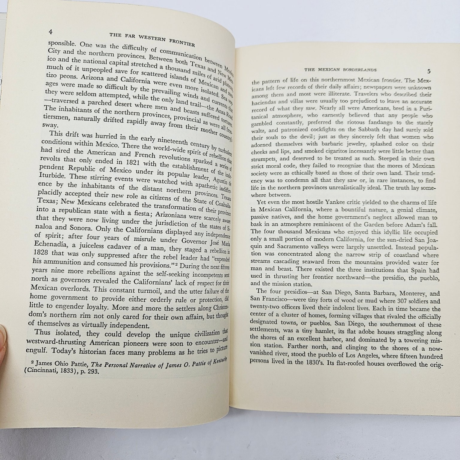 Far Western Frontier 1830-1860 Ray Allen Billington 1956 HC Ex-Lib