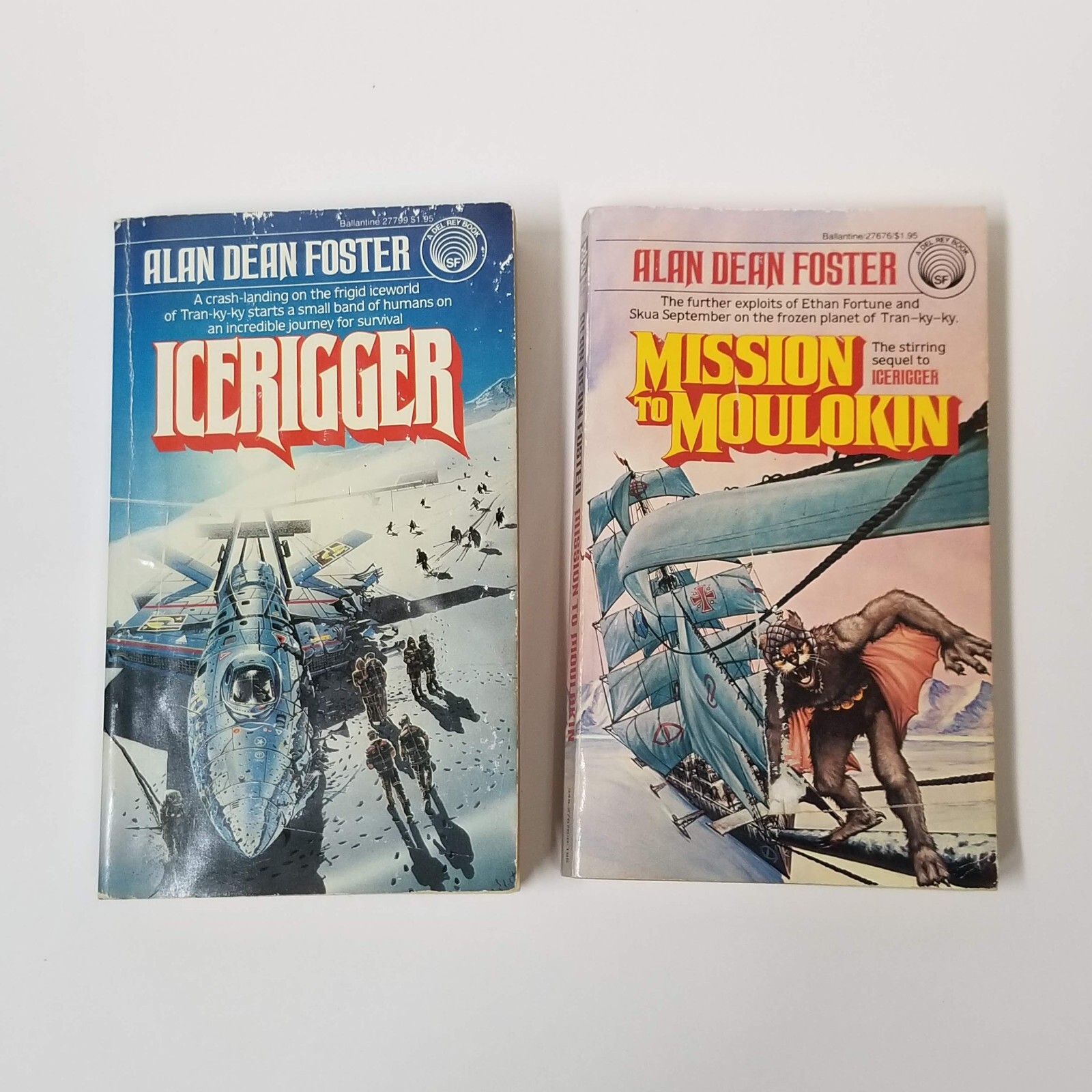 Moulokin and Ice Rigger Trank-Ky-Ky Mission Sequel 2 Paperbacks Ethan Fortune
