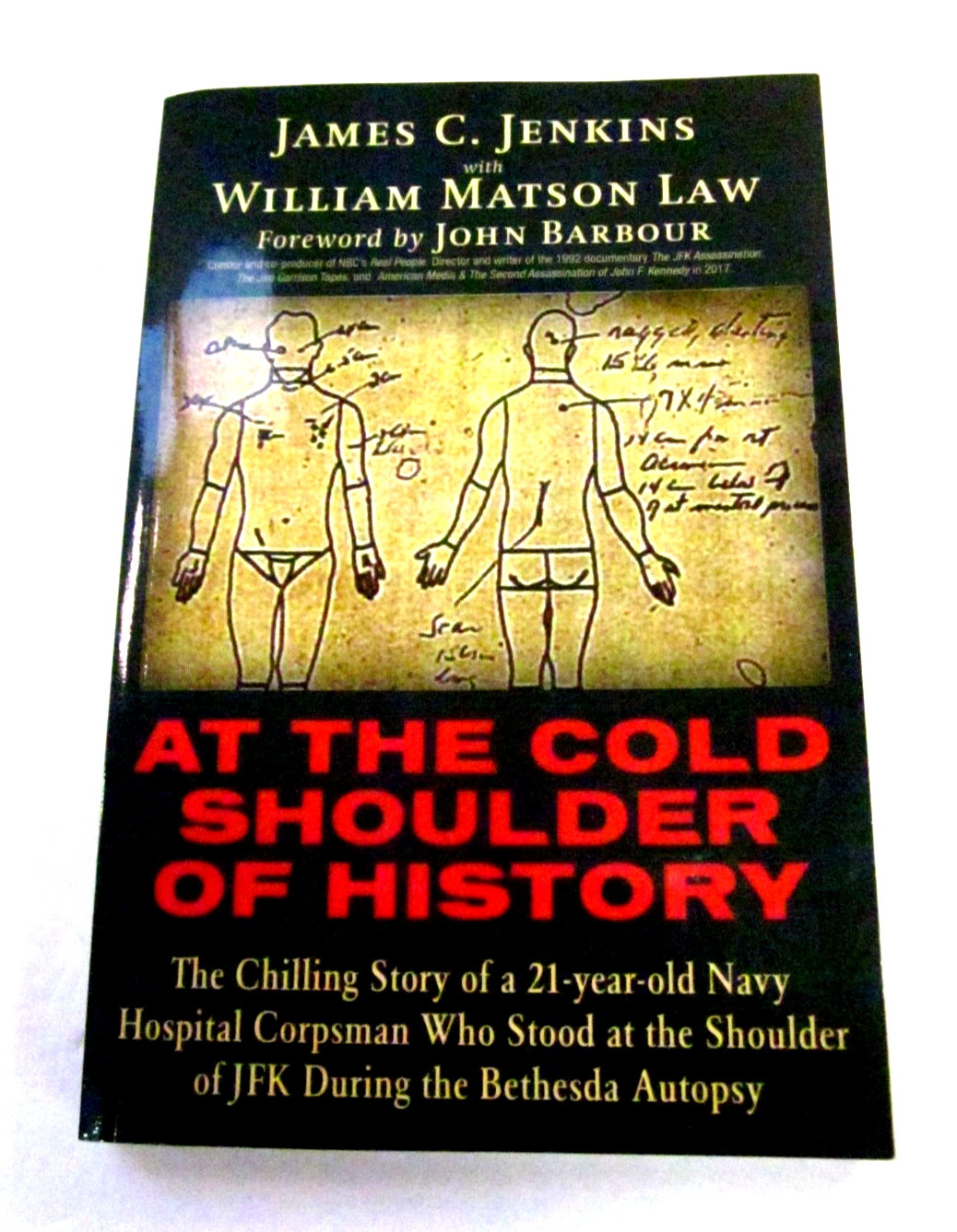 At The Cold Shoulder of History Paperback Book James Jenkins 2018 First Edition