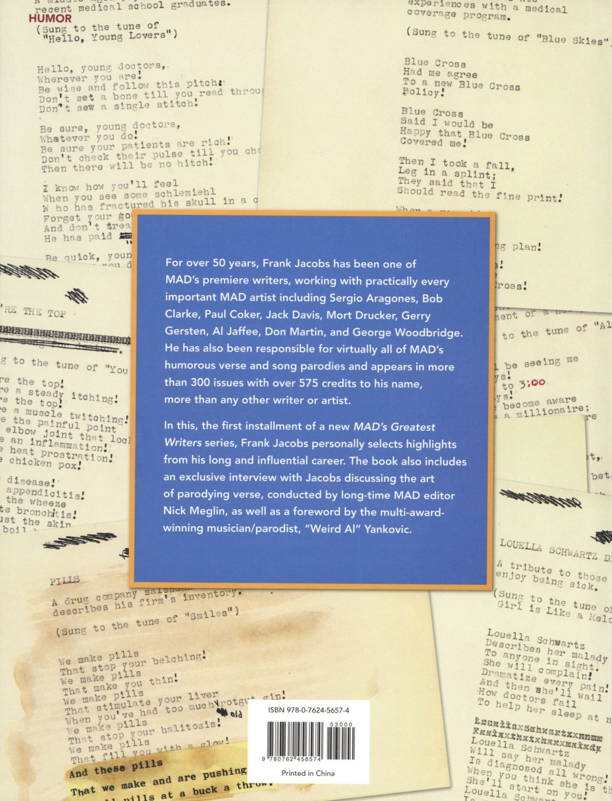 Frank Jocobs / MAD’s Greatest Writers Frank Jacobs by Frank Jacobs 2015