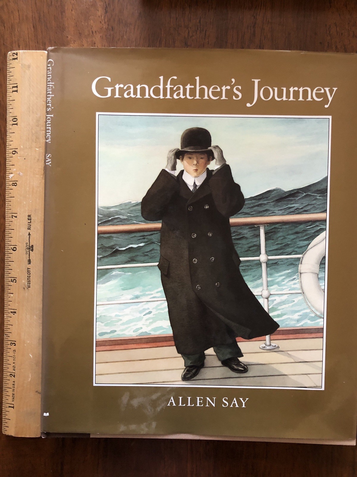 Grandfathers Journey by Allen Say HC/DJ first scholastic printing 1994