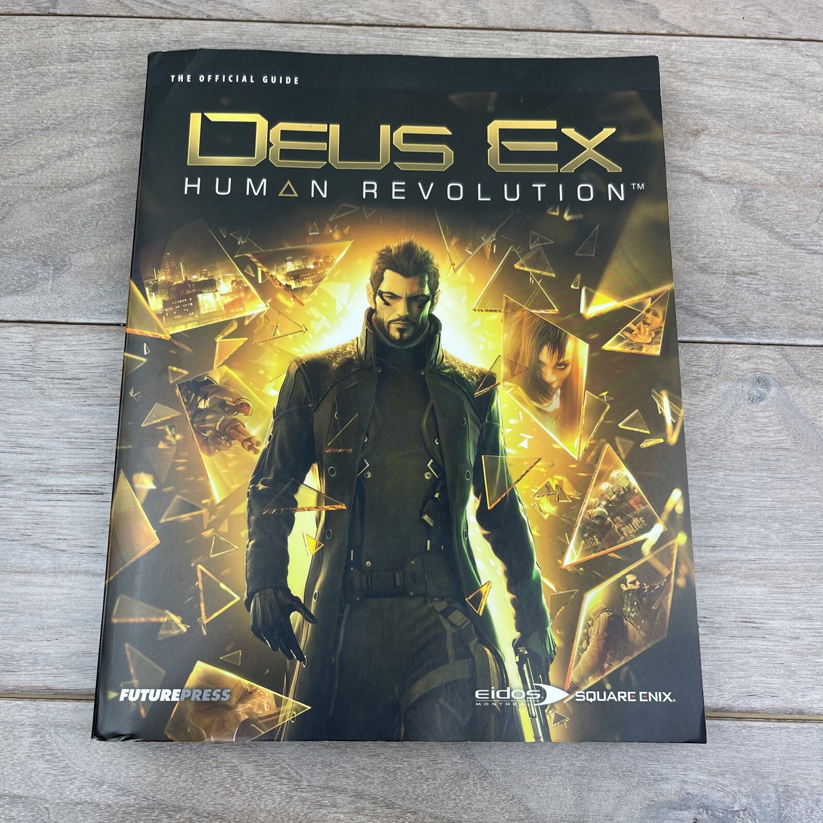 Deus Ex Human Revolution Future Press Official Strategy Guide PS3 Xbox 360