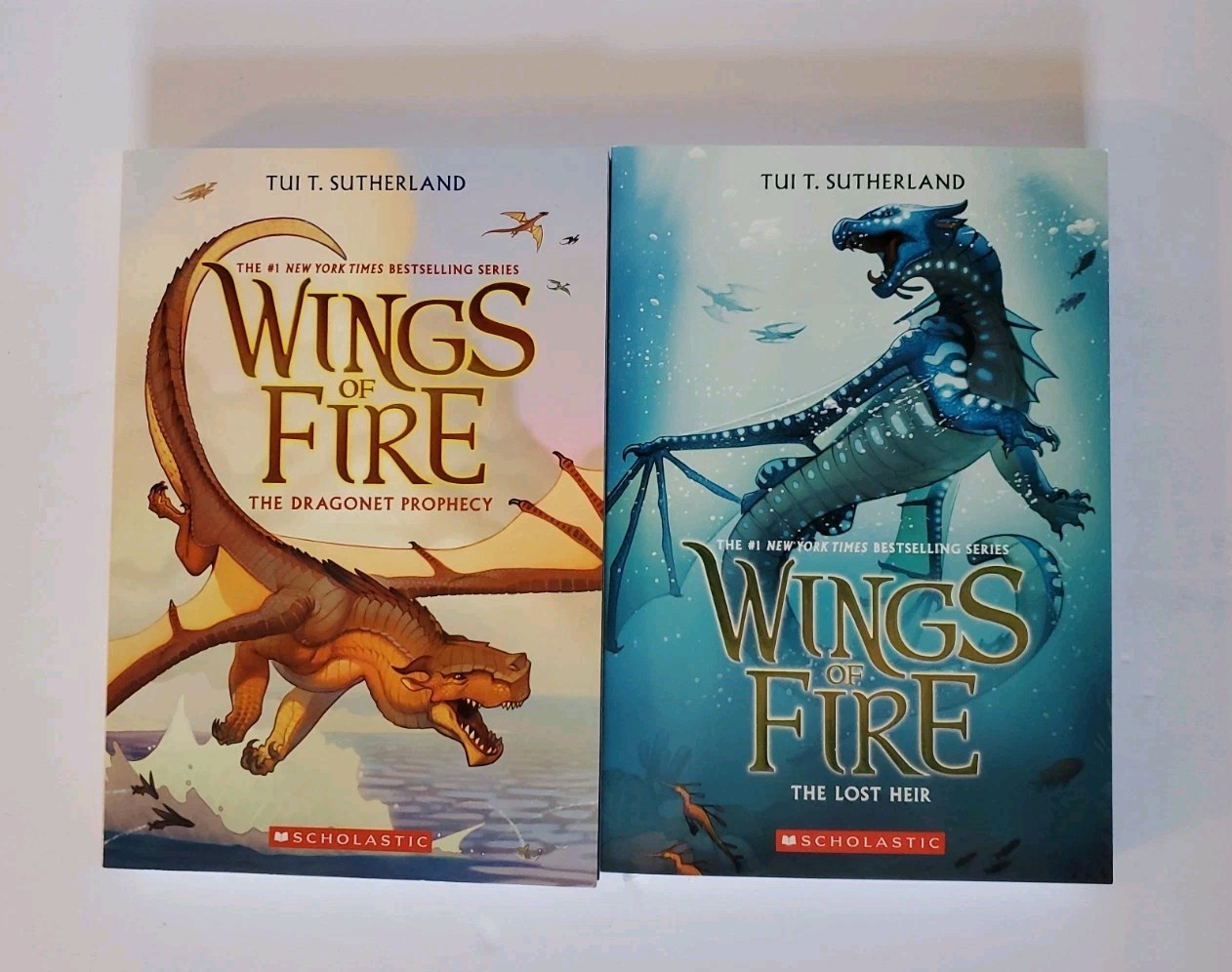 Lot Set of Wings of Fire Pb Books 1-14 by Tui T. Sutherland Scholastic Fantasy