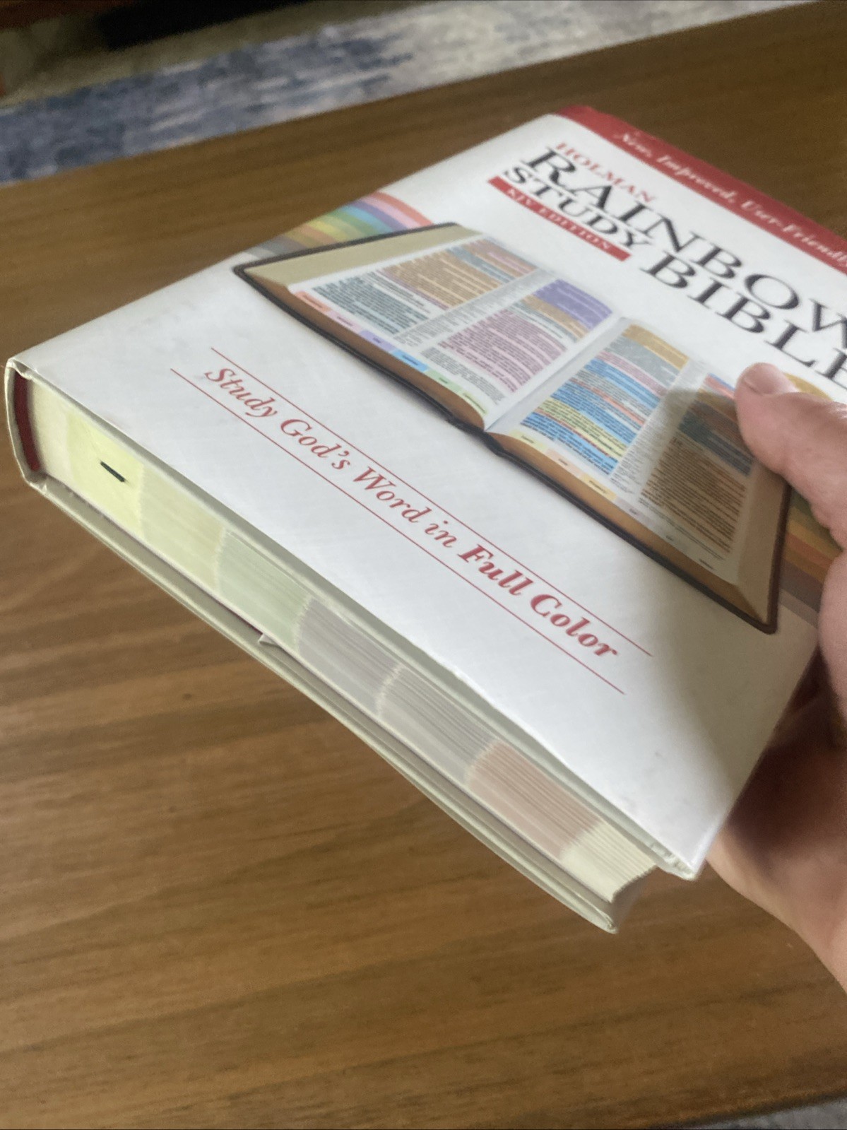 Holman Rainbow Study Bible: KJV Edition, Hardcover – Hardcover Unmarked INDEXED