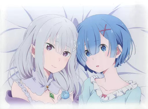 Banpresto Re:ZERO Original Illustration Board Canvas 11.8×15.7in 2018