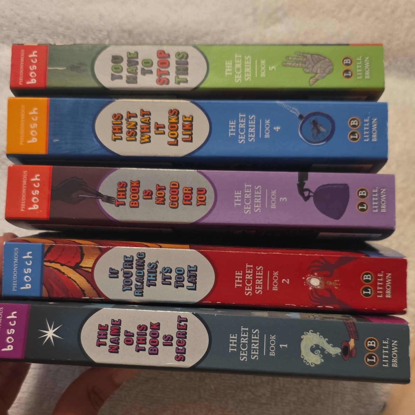 Pseudonymous Bosch – The Secret Series Books 1-5 PB Juvenile Mysteries