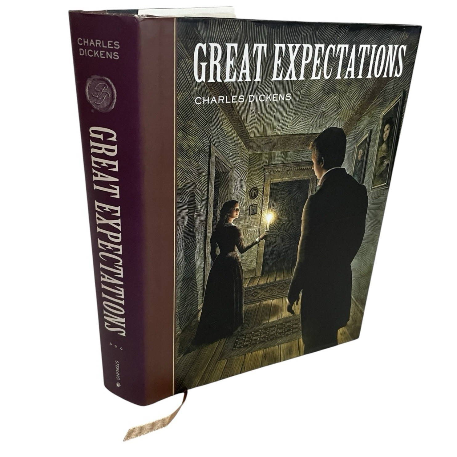 Great Expectations Charles Dickens Sterling Classics Illustrated HC Excellent