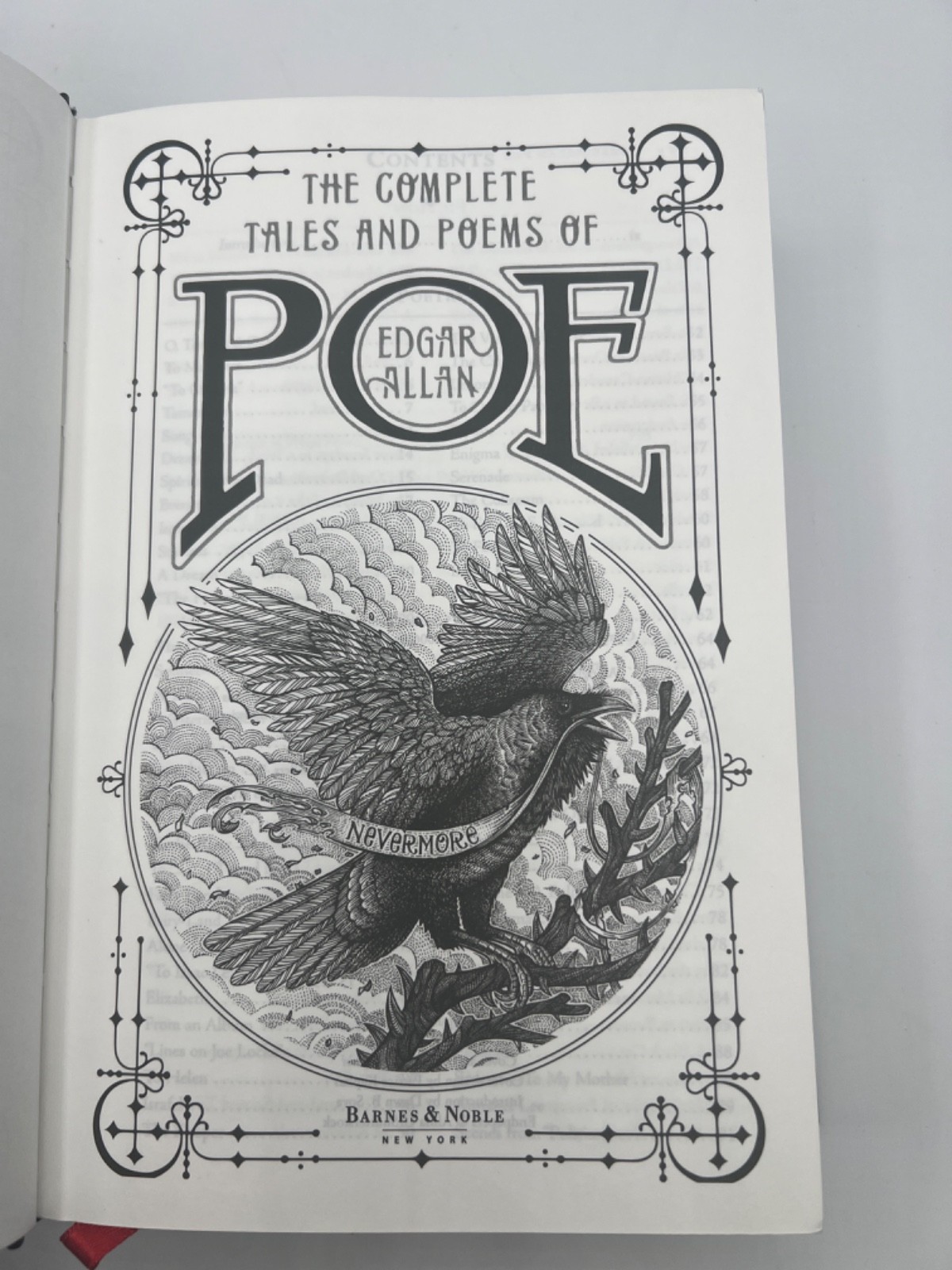 Complete Tales and Poems of Edgar Allan Poe, Barnes & Noble Leatherbound Edition