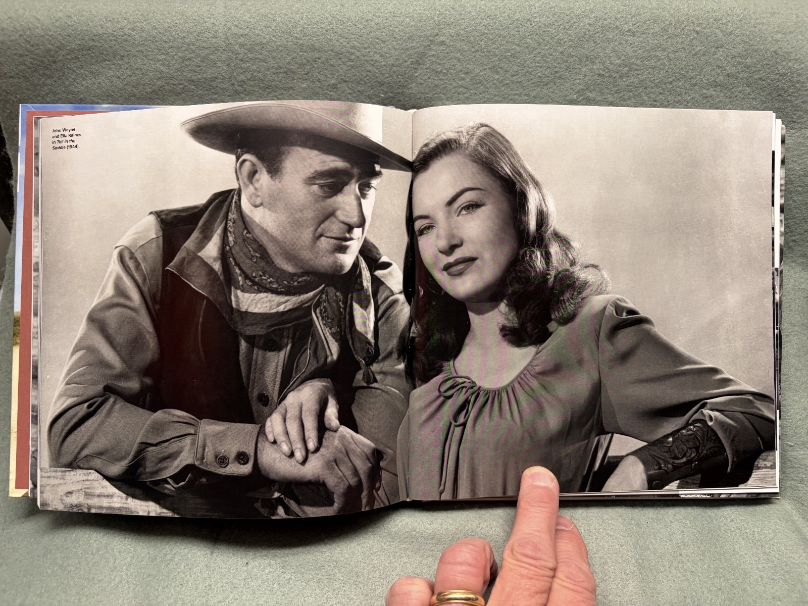(a106) – DUKE – The Official John Wayne Movie Book – 300-pages