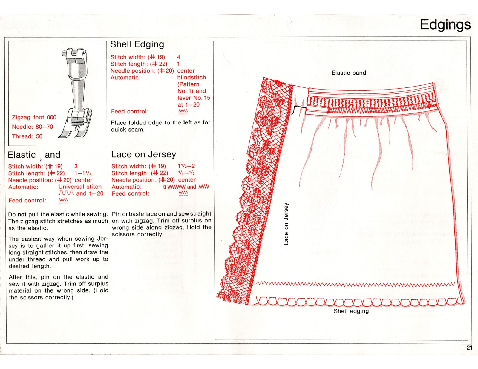 BERNINA 830 Record 831 Sewing Machine COLOR User Manual – COIL BIND – COVERS