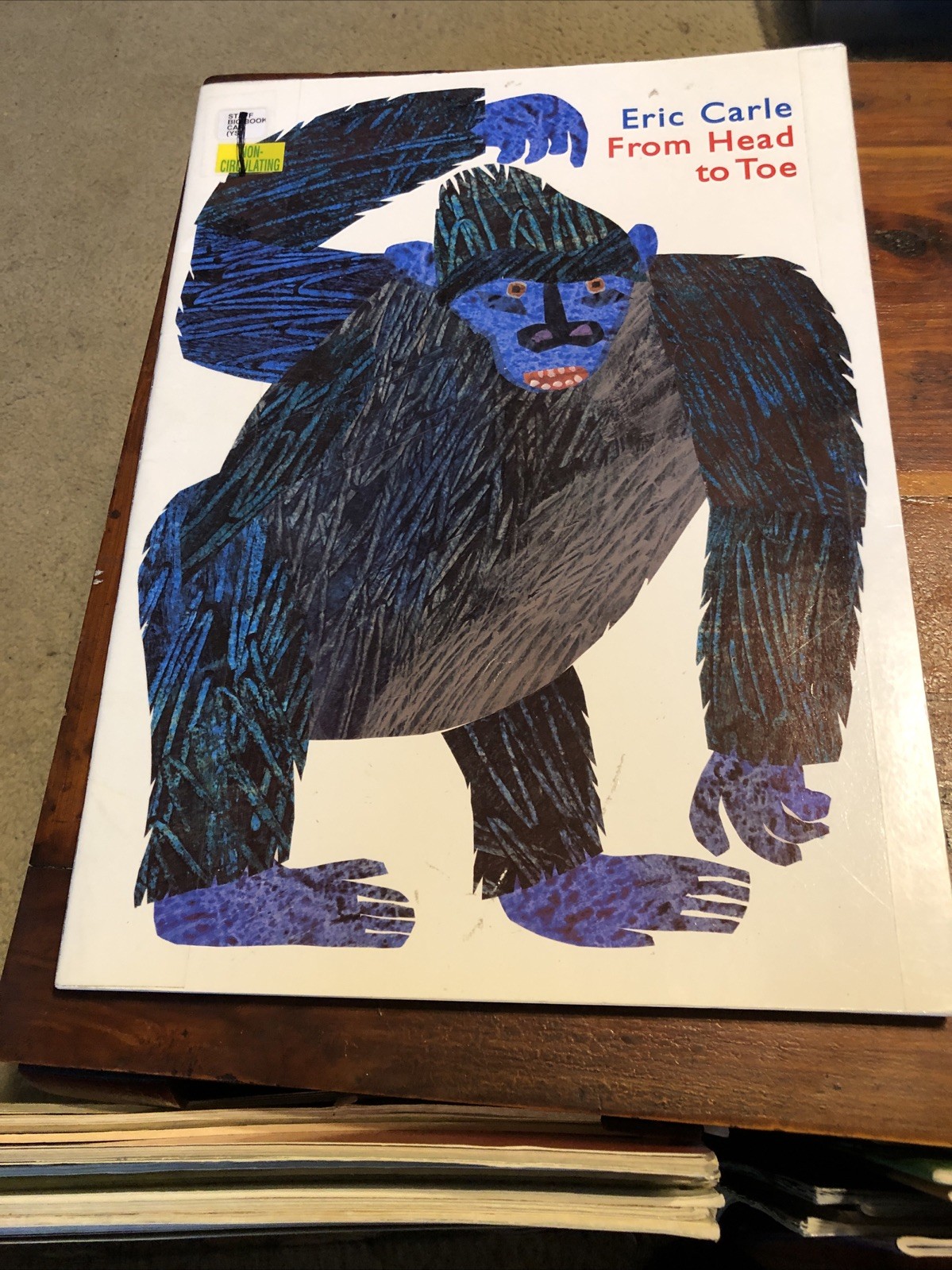 TEACHER BIG BOOK – Many Different ERIC CARLE Titles – Only $16 Each – Free Ship