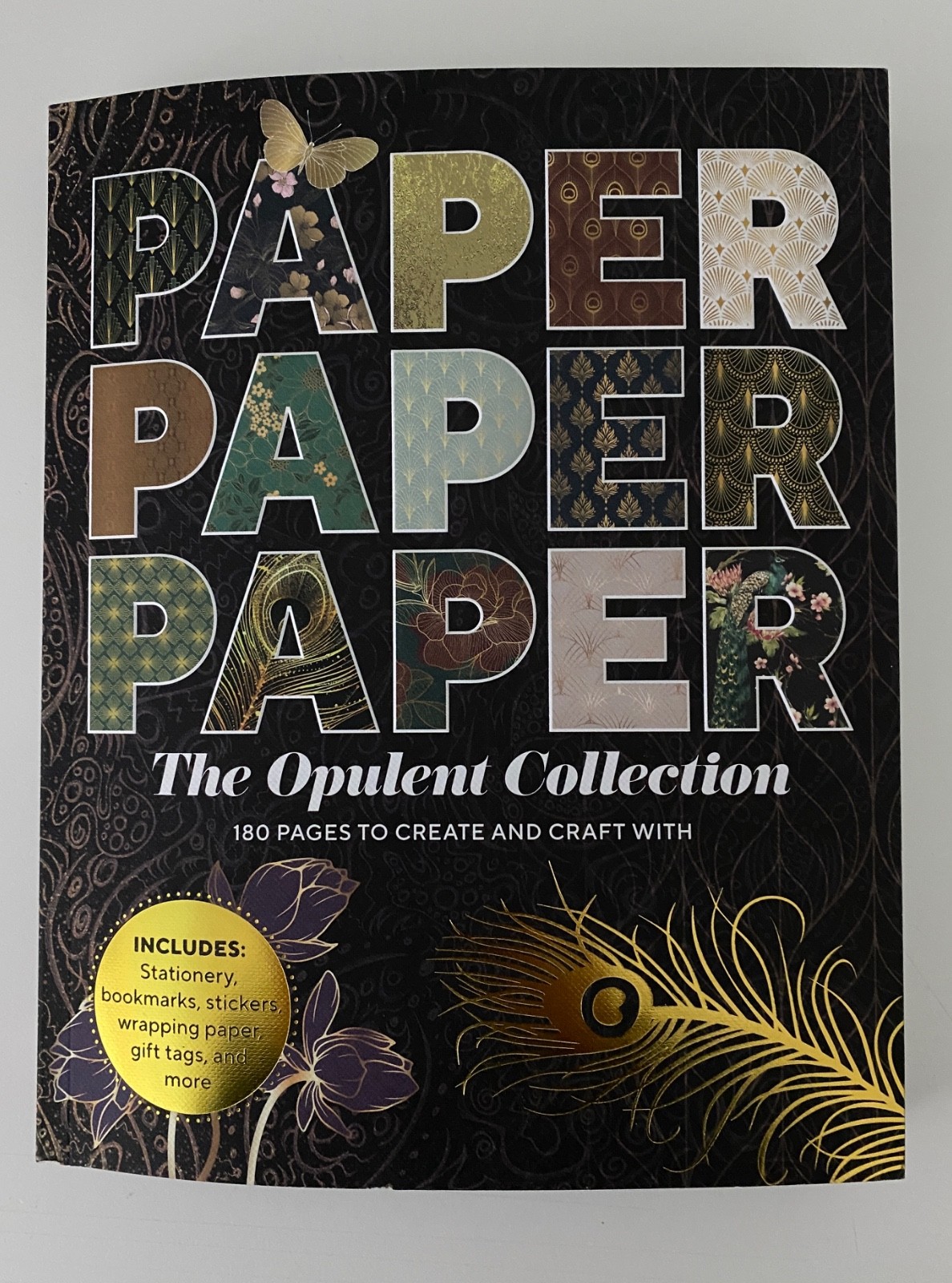 PAPER PAPER PAPER Opulent Collection – 180 Pages To Create and Craft With