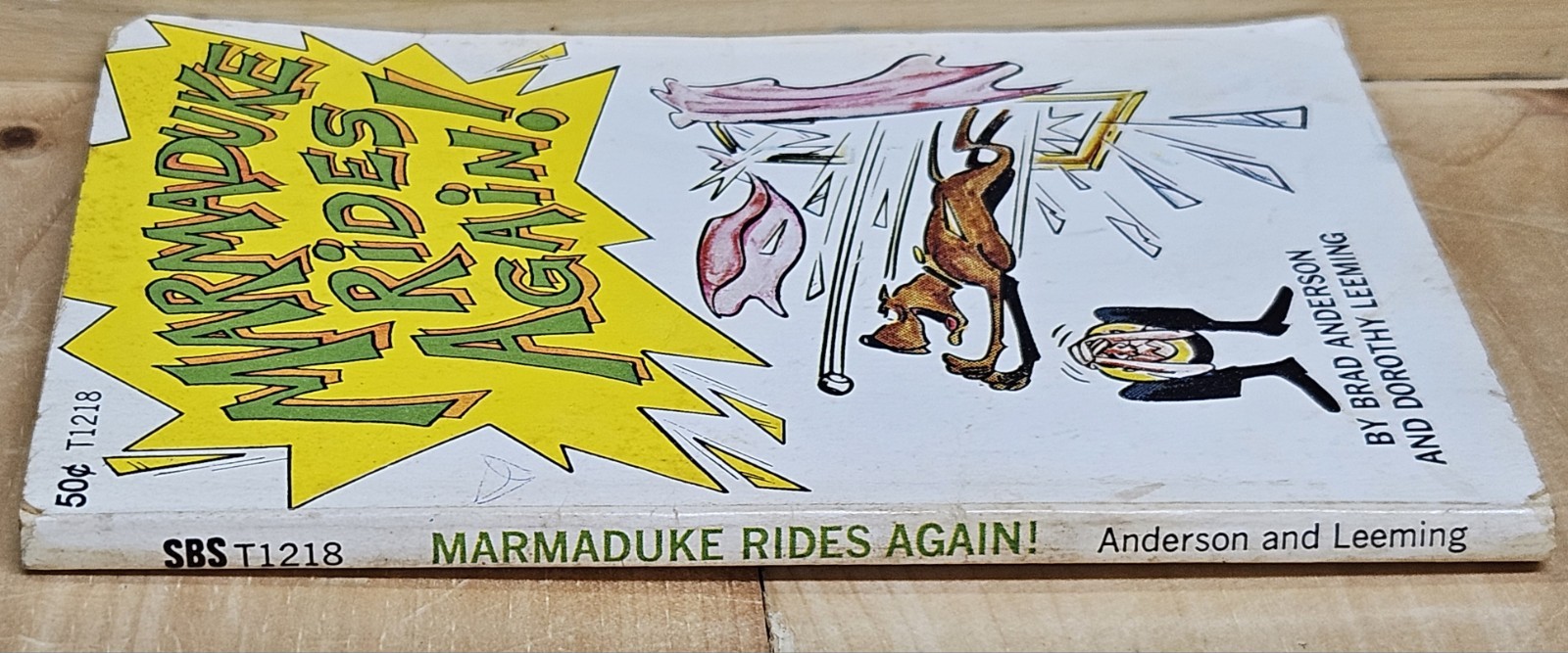 Marmaduke Rides Again! – Book SBS T1218 – Anderson & Leeming – English – 1971