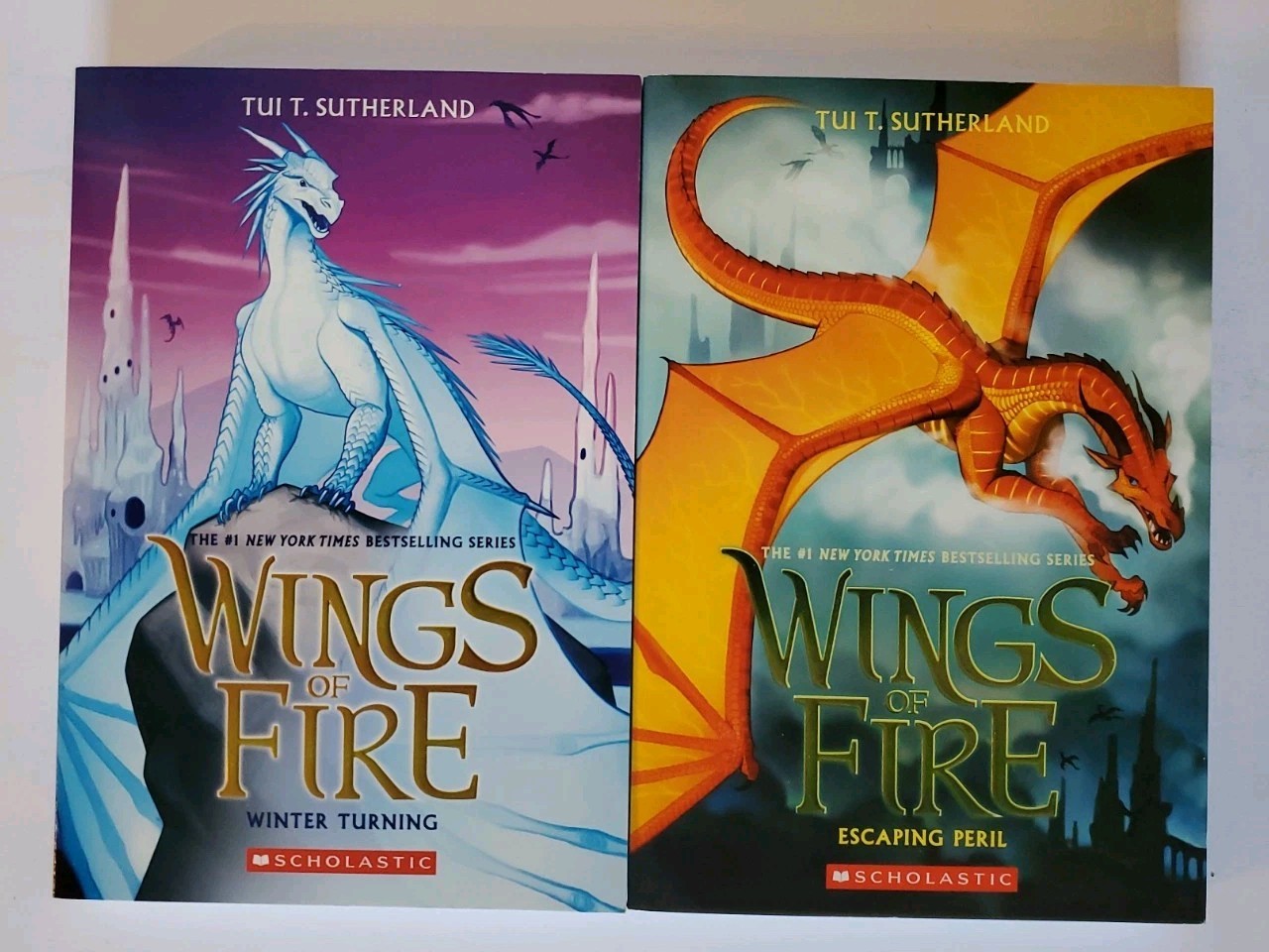 Lot Set of Wings of Fire Pb Books 1-14 by Tui T. Sutherland Scholastic Fantasy