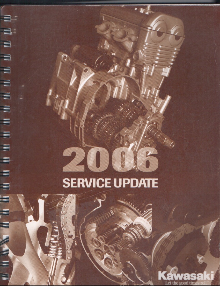 Kawasaki 2006 Technical Motorcycle Maintenance Update Manual MN2932