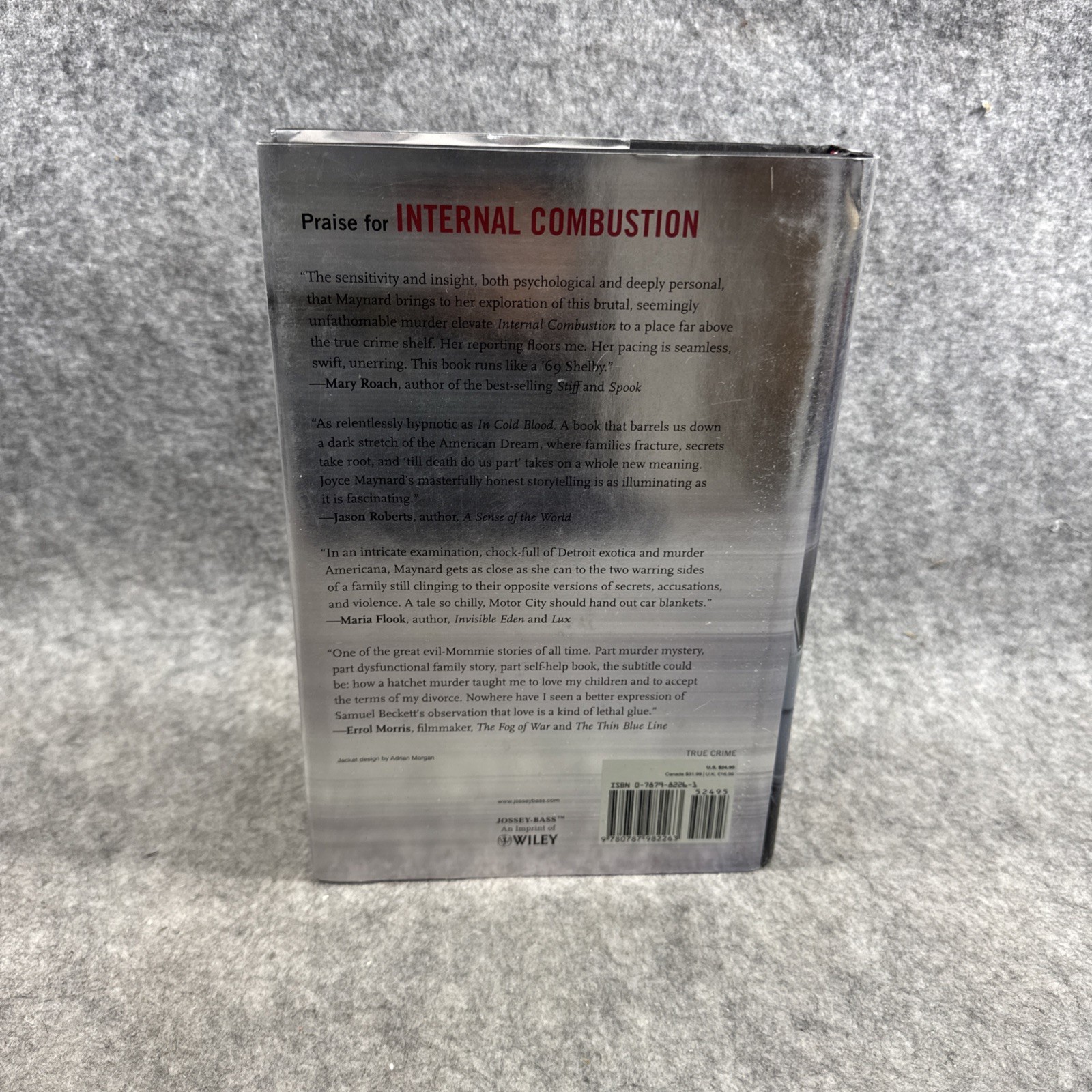SIGNED Internal Combustion – by Joyce Maynard FIRST EDTION HARD COVER