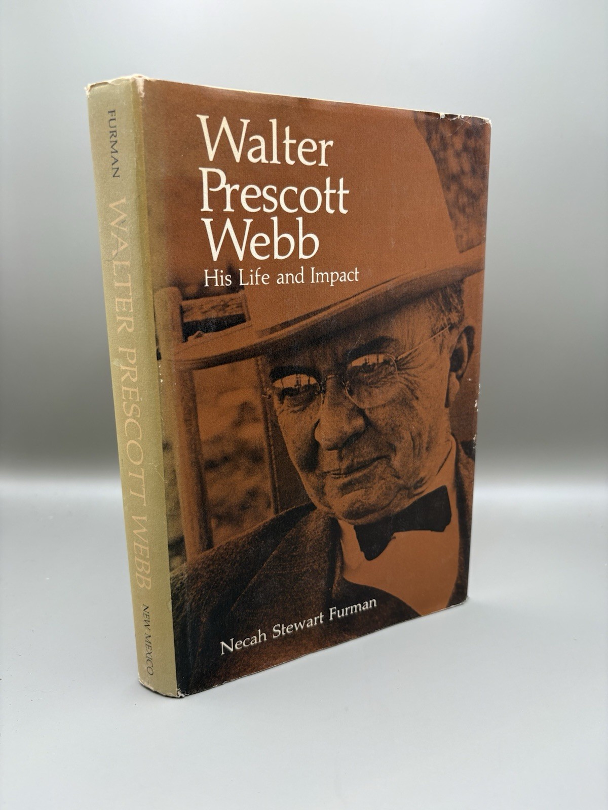 Walter Prescott Webb/Necah Stewart Furman Signed Inscribed/First Edition/1976/HC