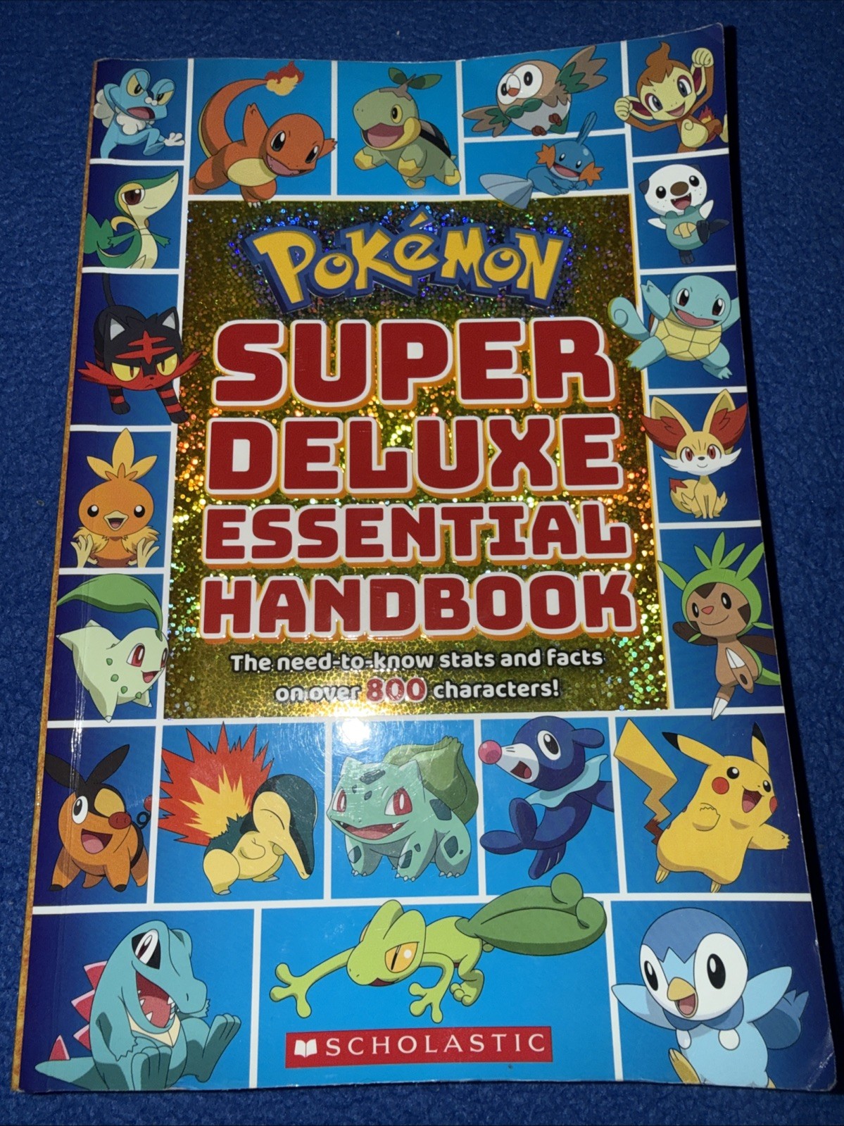 Pokemon Super Deluxe Essential Handbook Scholastic Exclusive HC (Hardcover)