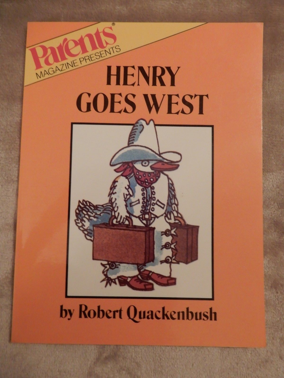 Parents Magazine Presents Henry Goes West by Robert Quackenbush 1982 – Vintage
