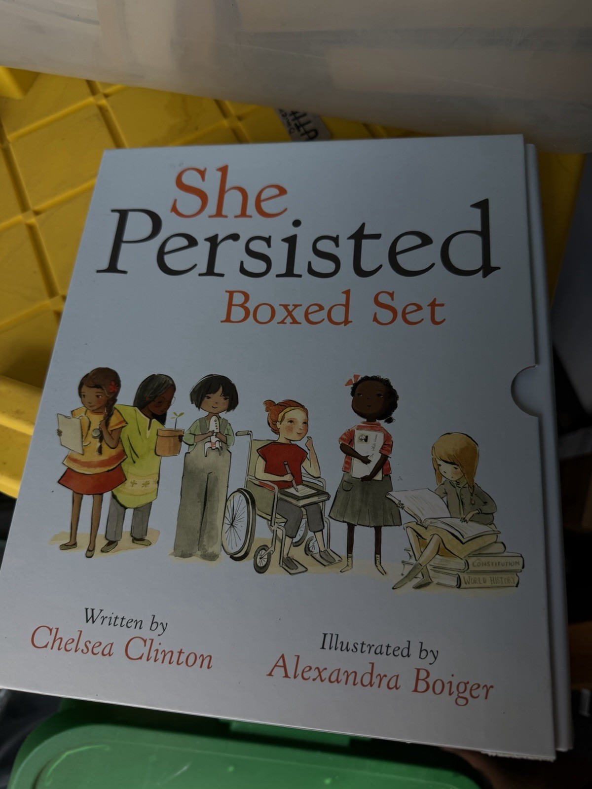 She Persisted Boxed Set by Chelsea Clinton Illustrated by Alexandra Boiger