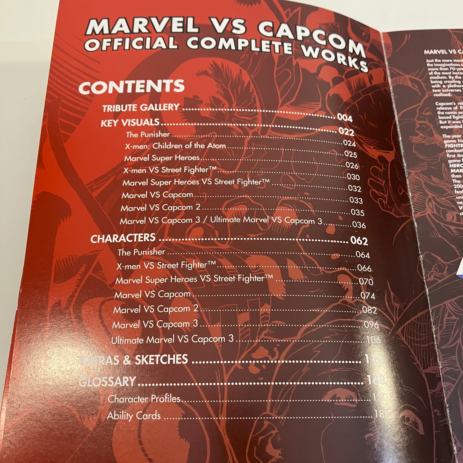 Marvel VS Capcom Official Complete Works Art Book 2012 TPB Udon Entertainment