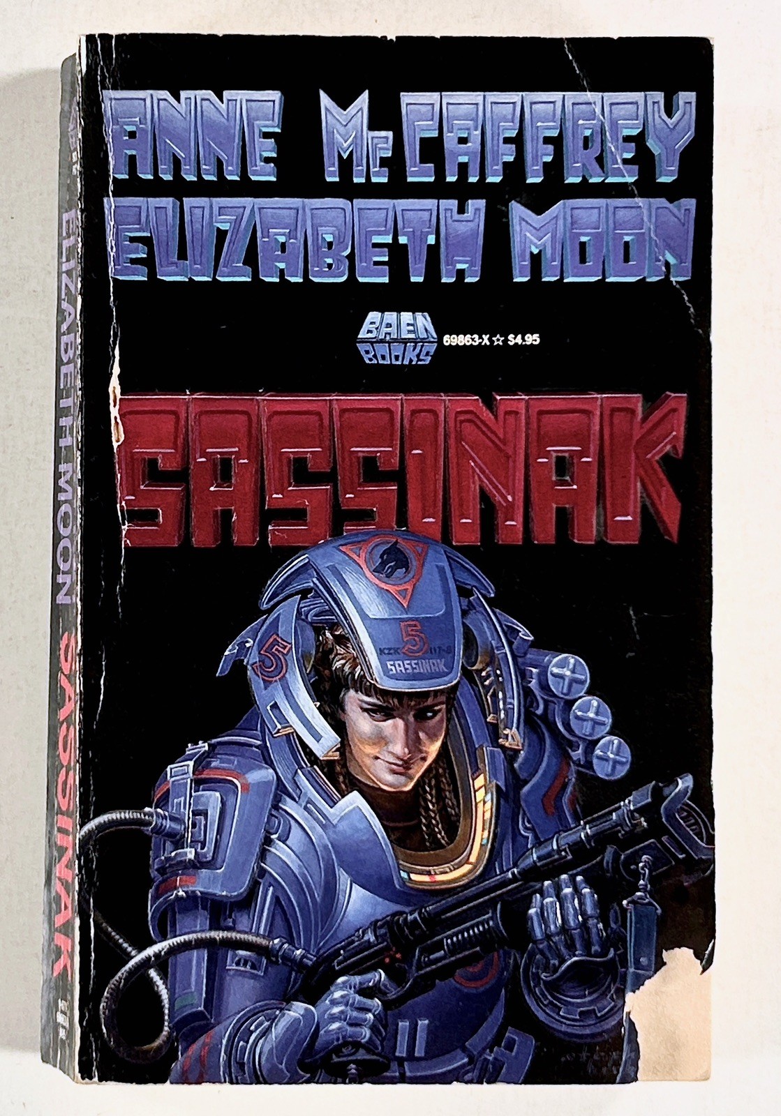 1990 Anne McCaffrey & Elizabeth Moon SASSINAK sceince fiction series #1 BAEN pb