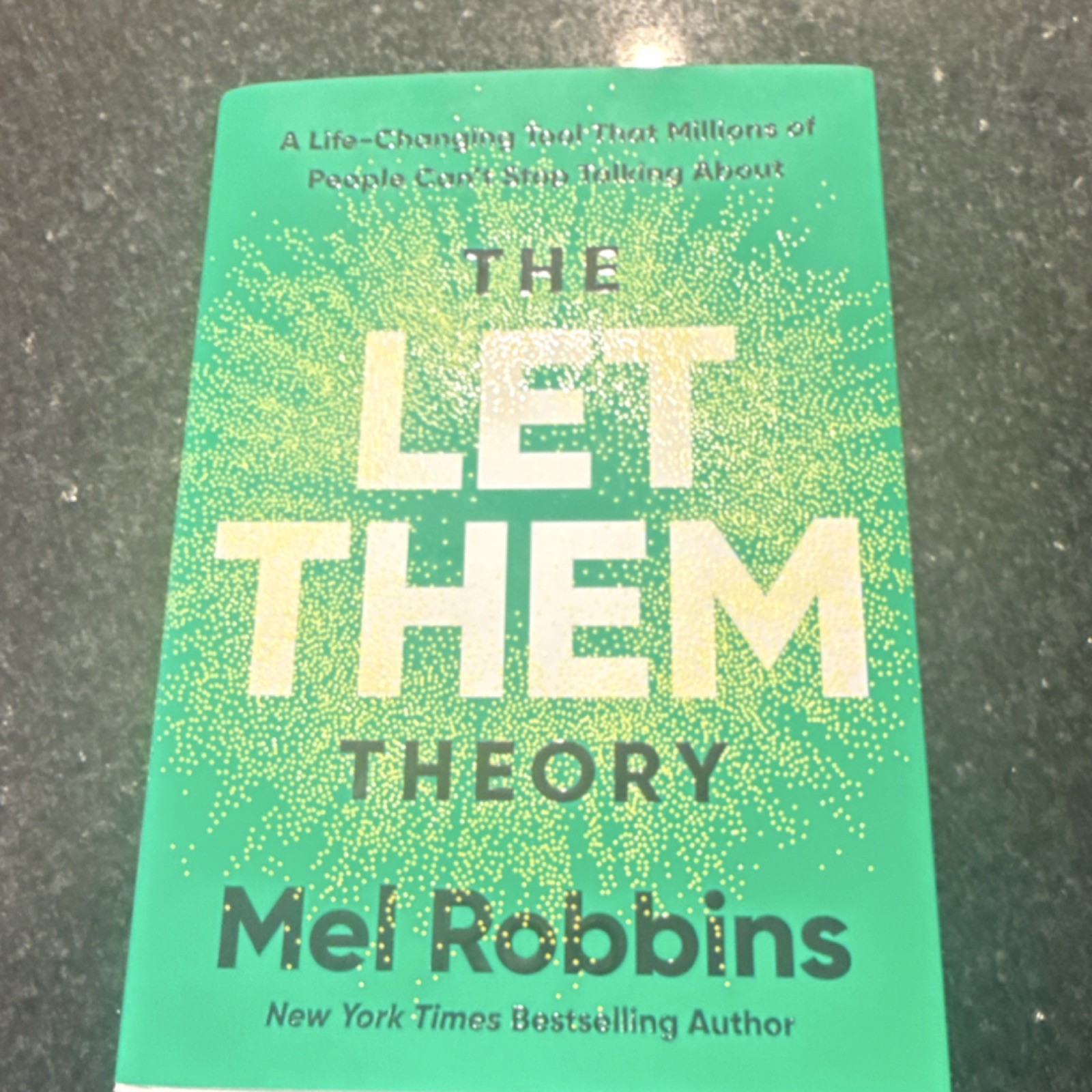 Mel Robbins The Let Them Theory Hardcover Book Hay House Self-Help Psychology