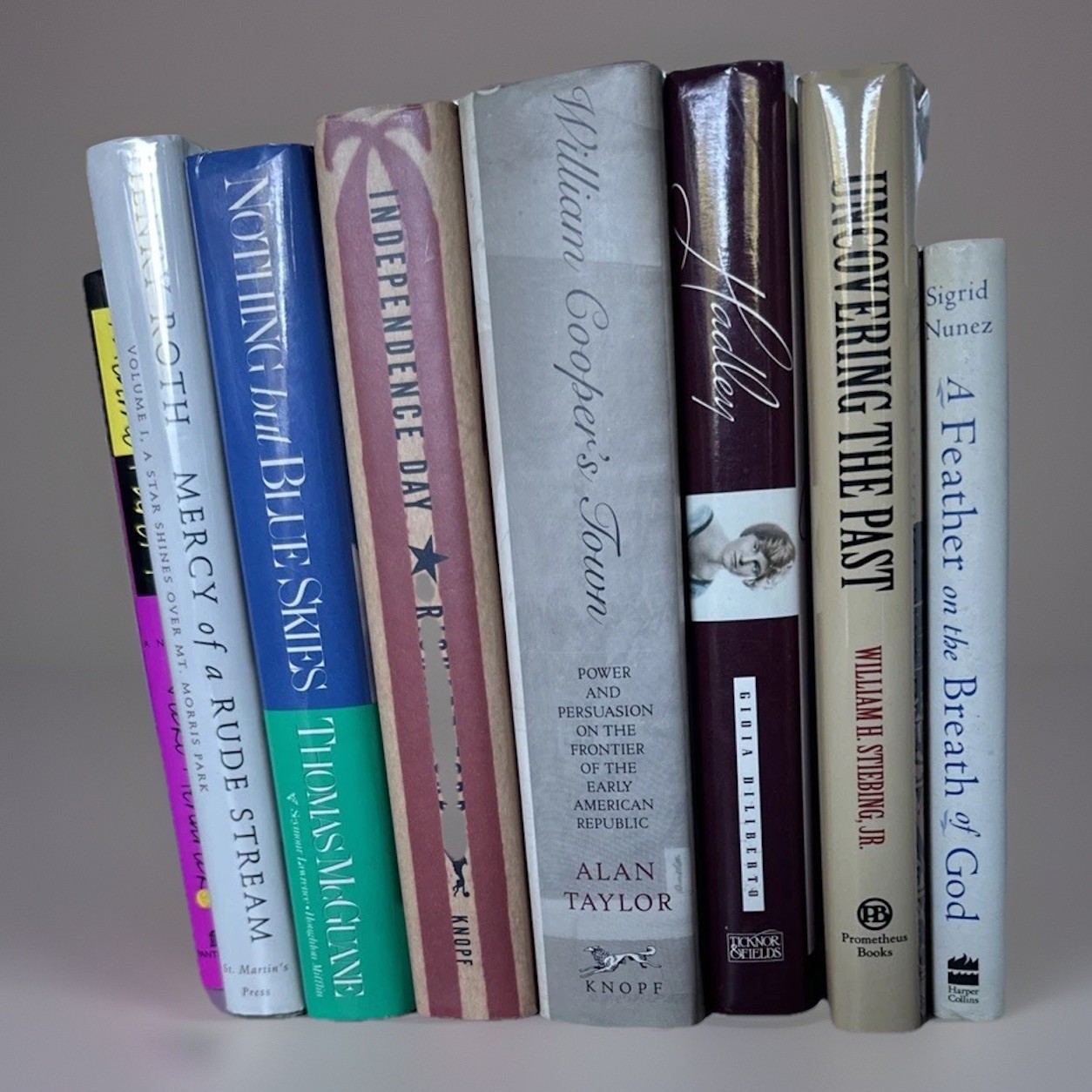 Lot Of 8 Novels Mixed Authors, Genres And Titles Hardcover Dust Jacket Books