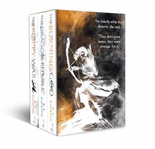 The Poppy War 3 Books Collection Box set – Paperback, by R.F. Kuang – Acceptable