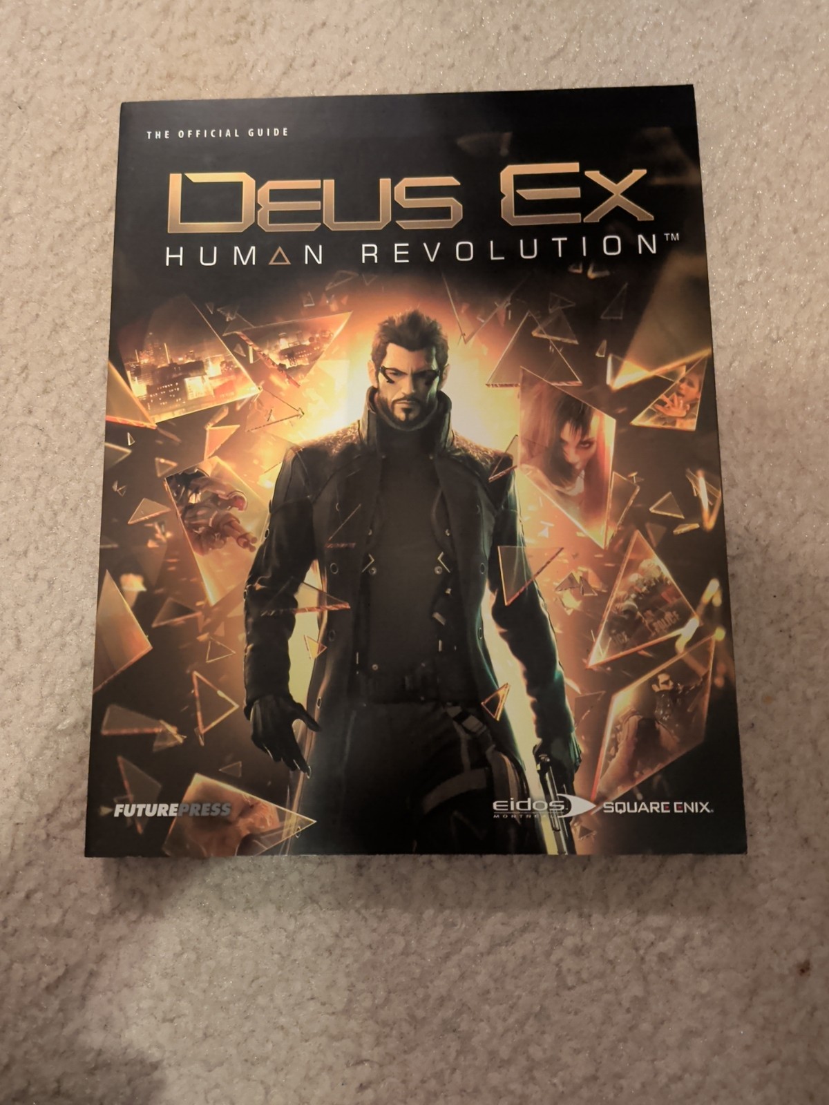 Deus Ex Human Revolution Future Press Official Strategy Guide PS3 Xbox 360