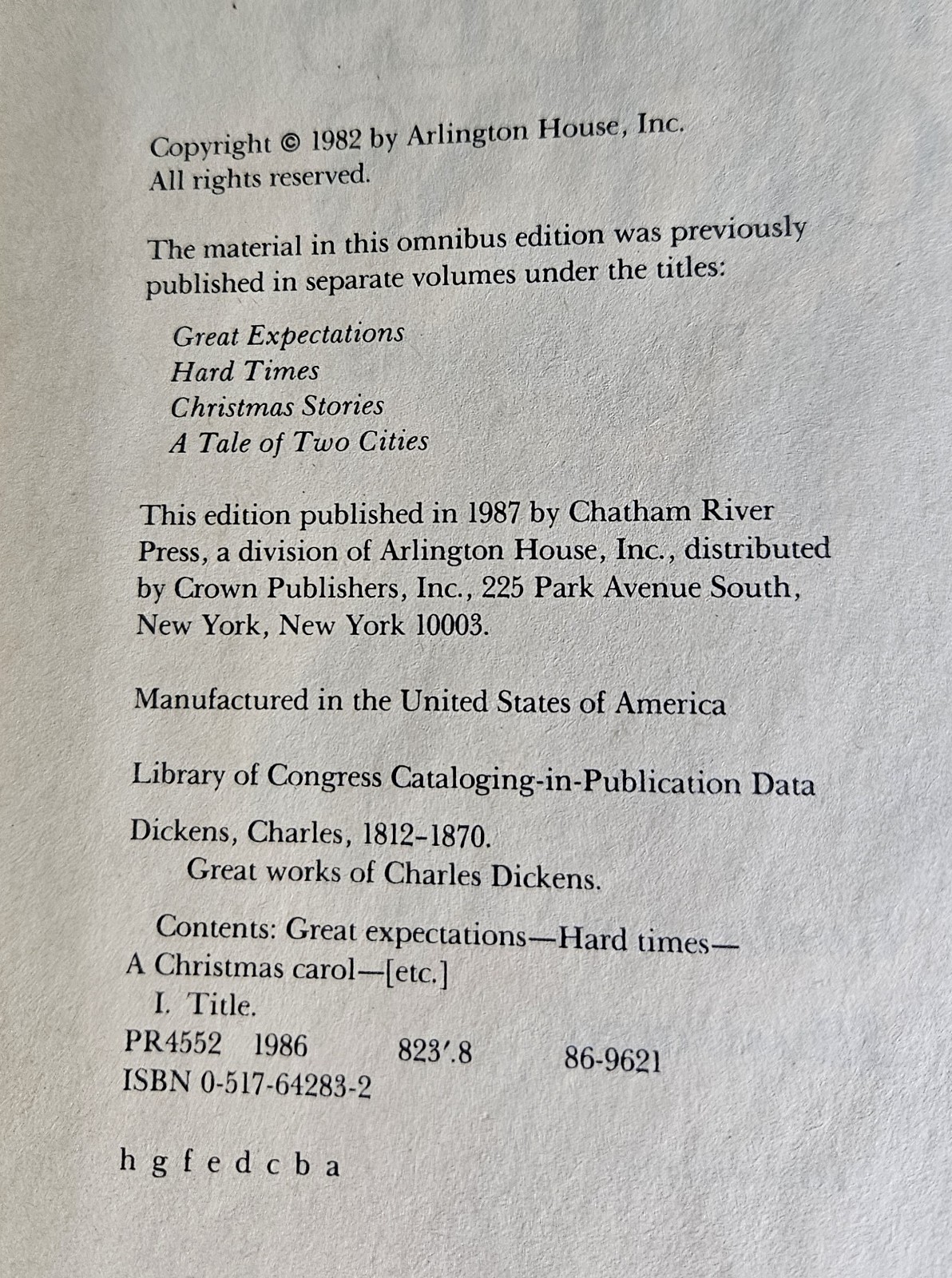 1987 Great Works of Charles Dickens Complete & Unabridged Gilted Leather Book