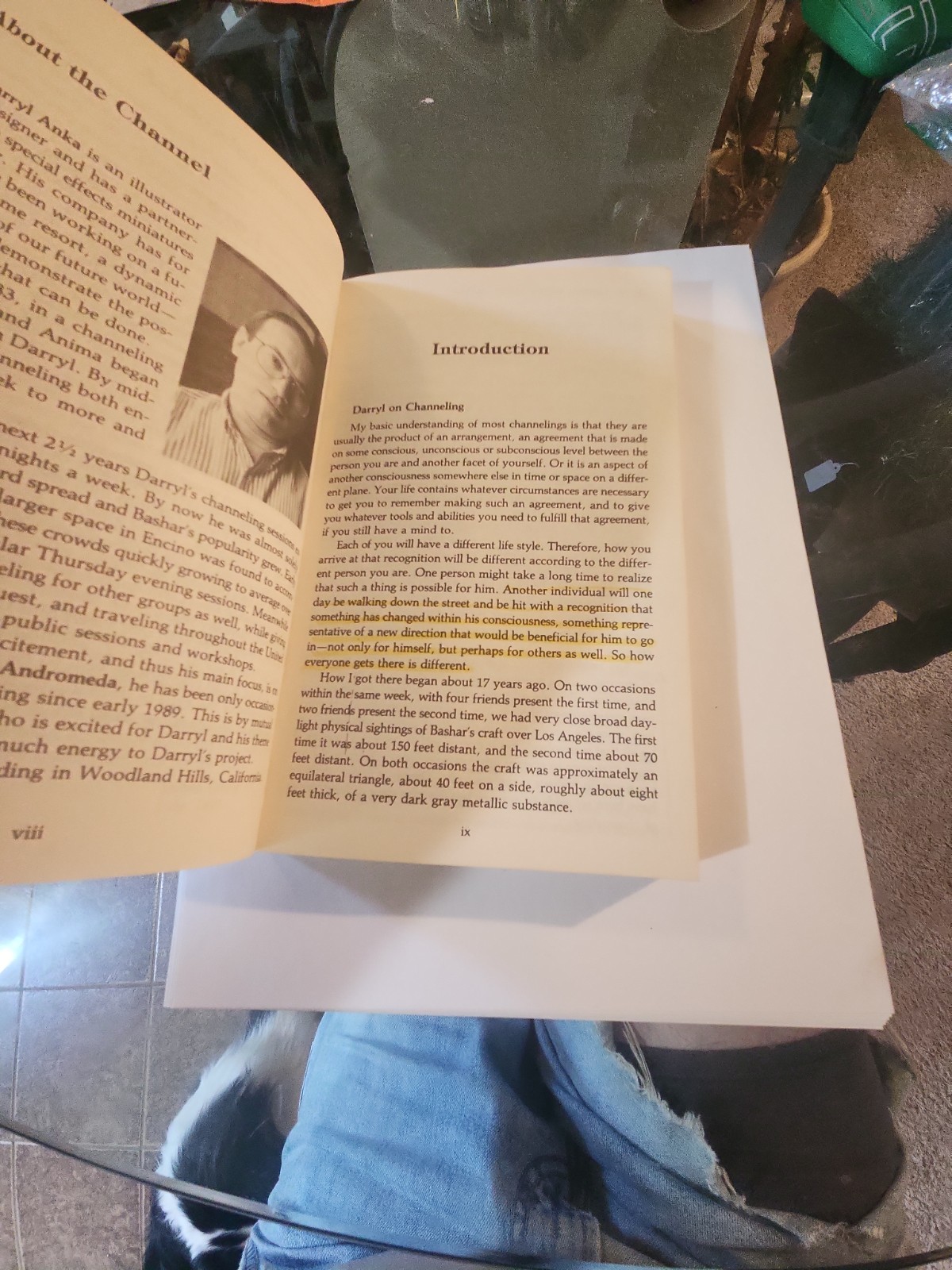 Bashar Blueprint for Change : A Message from Our Future by Darryl Anka 1991 UFOs