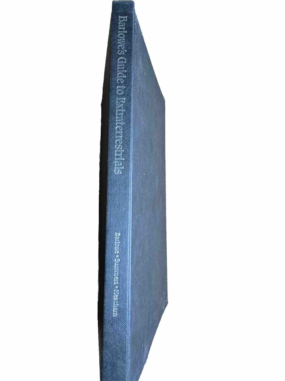 Barlowe’s Guide to Extraterrestrials By Wayne Douglas Barlowe 1987 Hardcover UFO