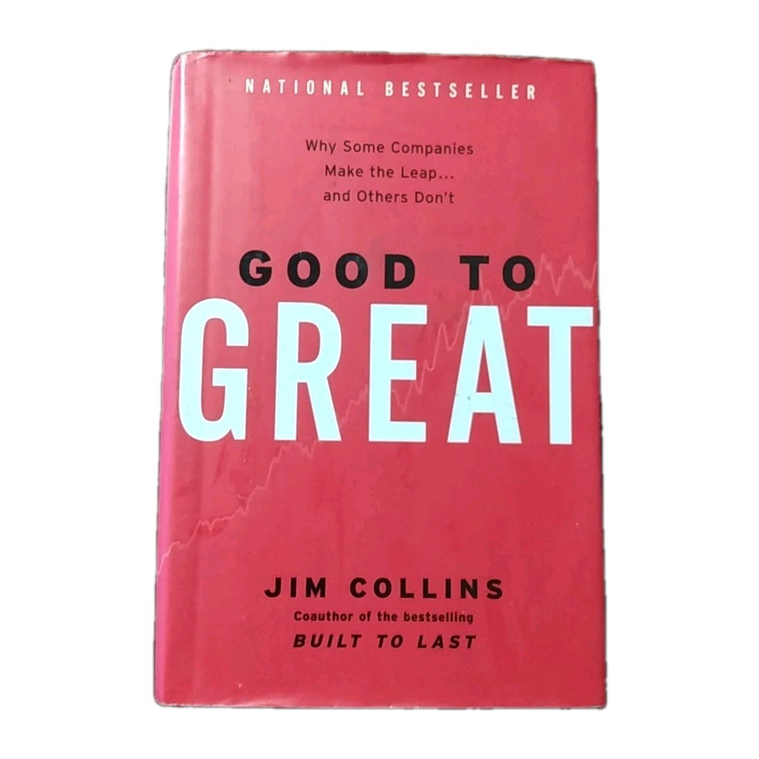 Good To Great By Jim Collins Hardcover CEO Entrepreneur Mindset Business Success